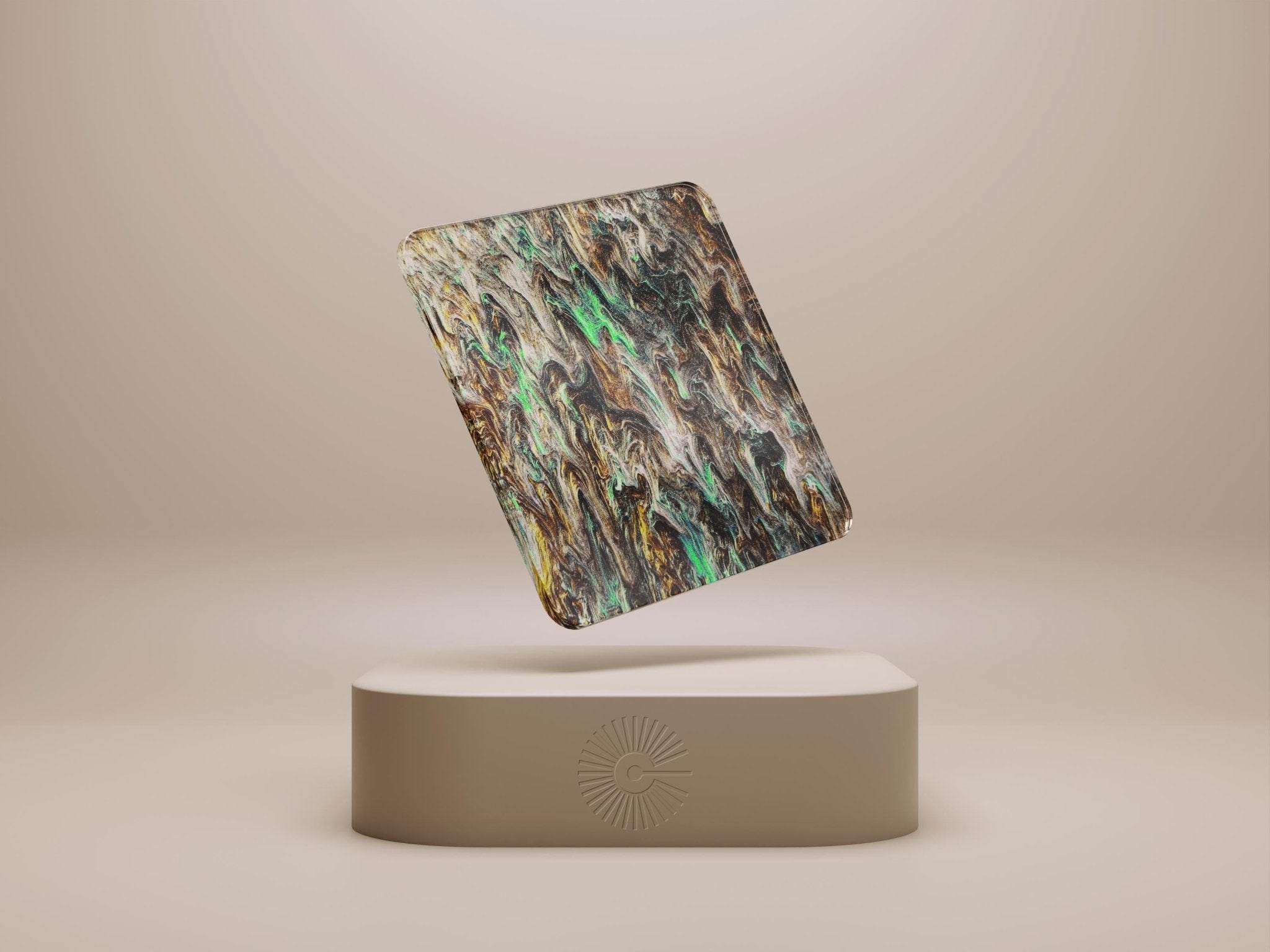 1/8” Celestial Acrylic - Aqua Gold - COHn Acrylics