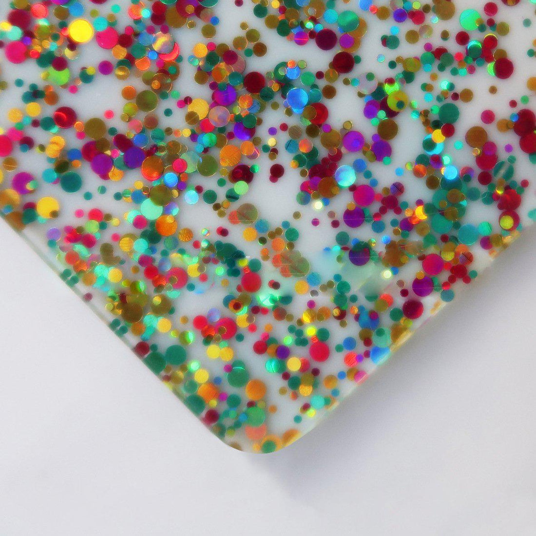 Party - Confetti cast acrylic sheets