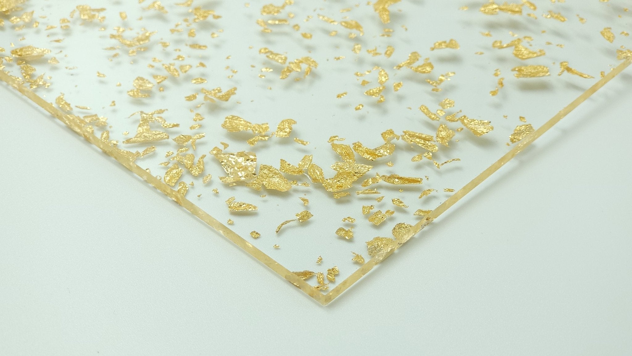 1/8" Flakes Acrylic - Gold - COHn Acrylics