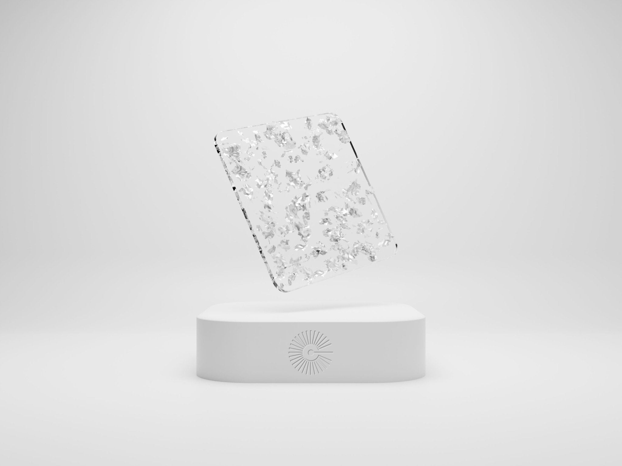 1/8" Flakes Acrylic - Silver - COHn Acrylics