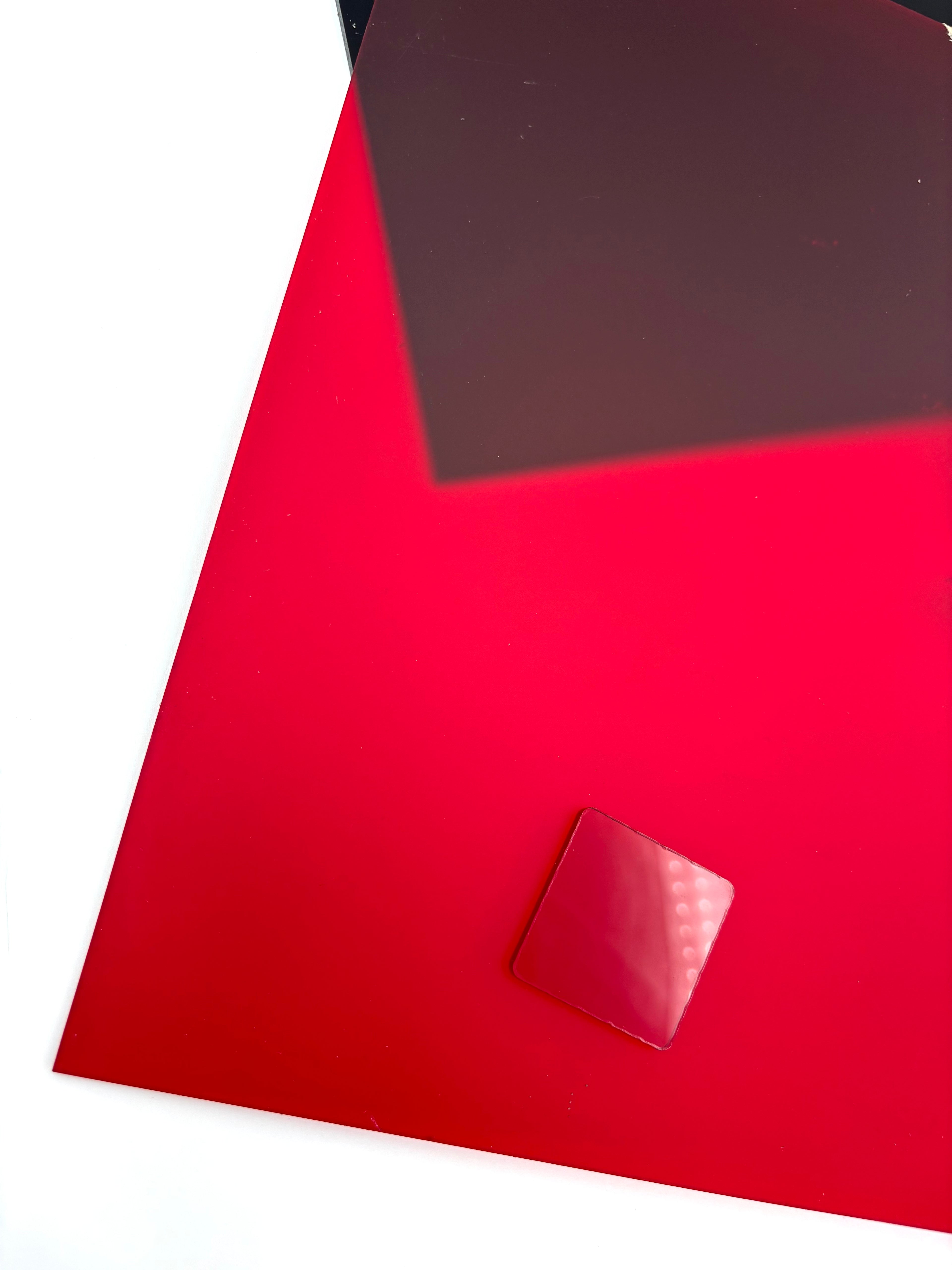 1/8" Frosted Acrylic - Red