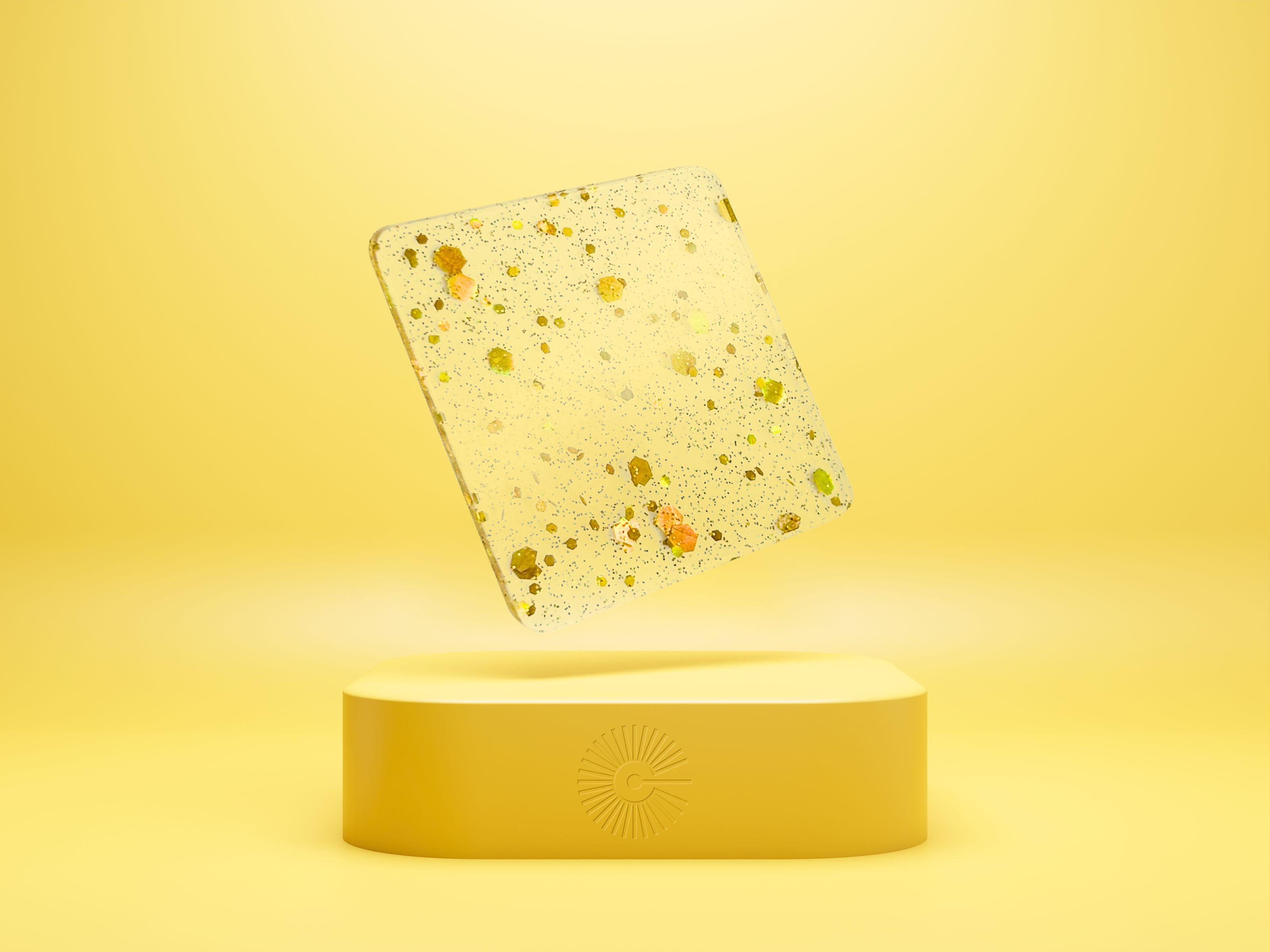 1/8" Gemstones Acrylic - Citrine