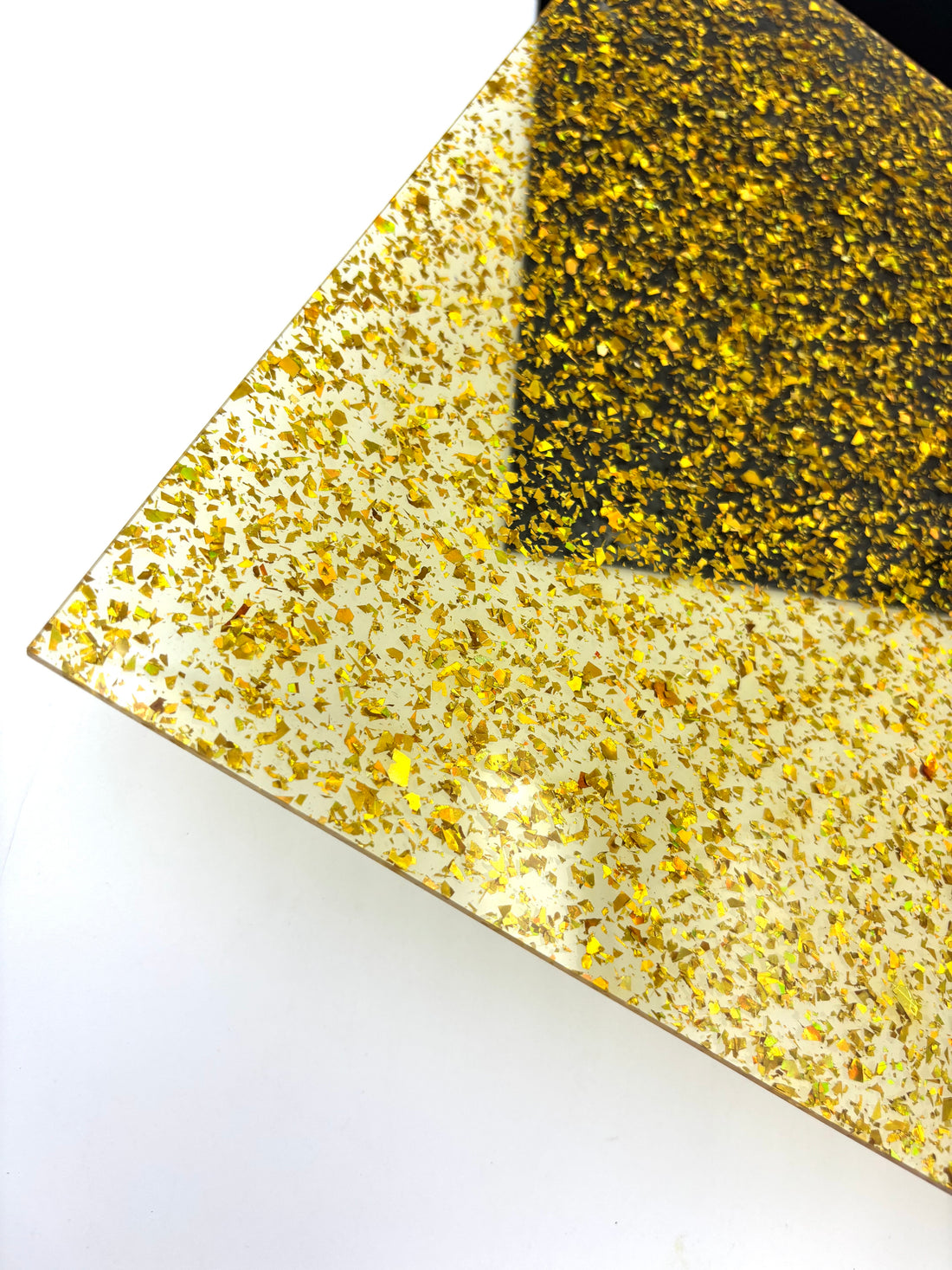 1/8” Glimmer Acrylic - Gold