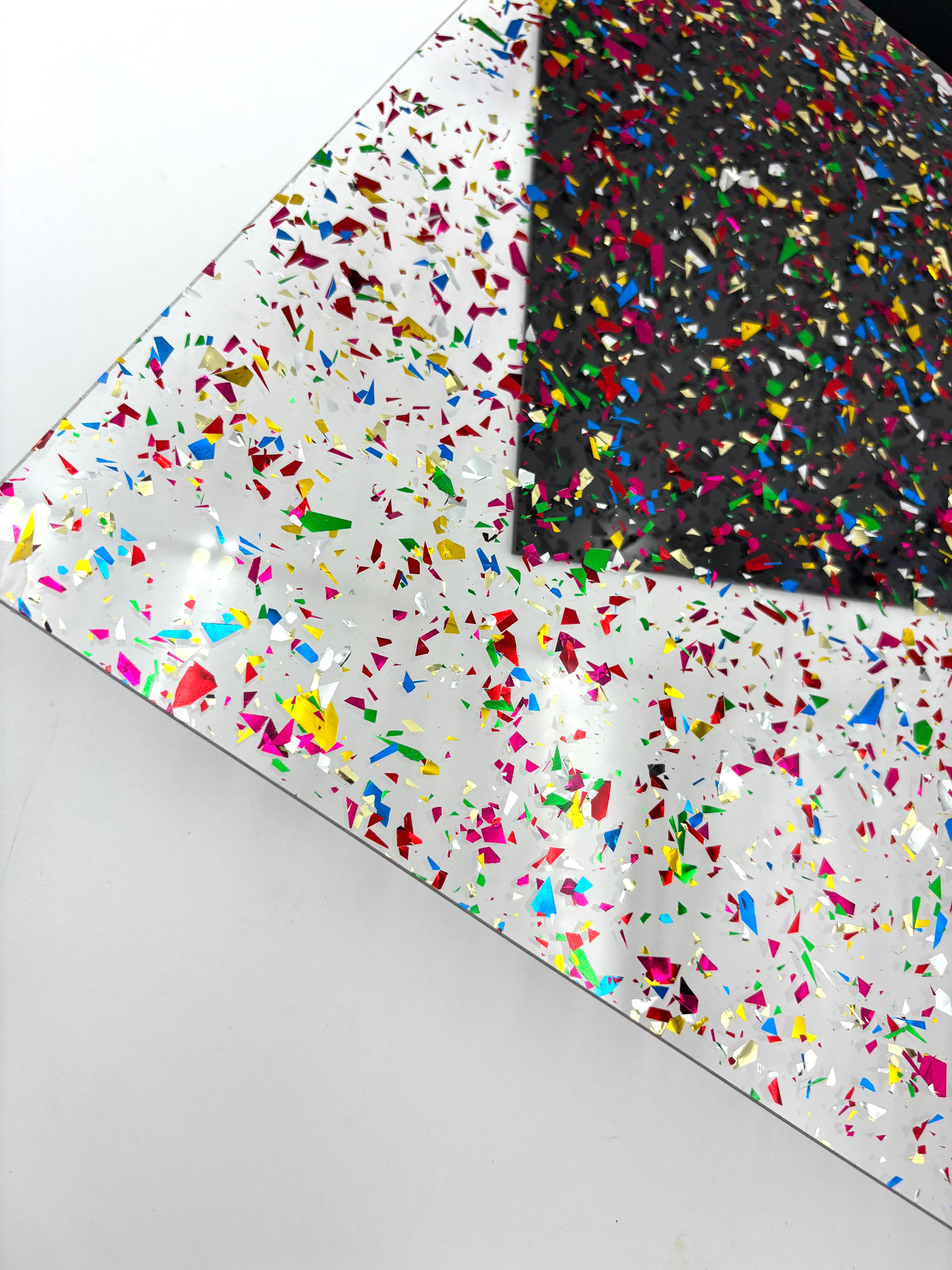 1/8" Glimmer Acrylic - Multicolour