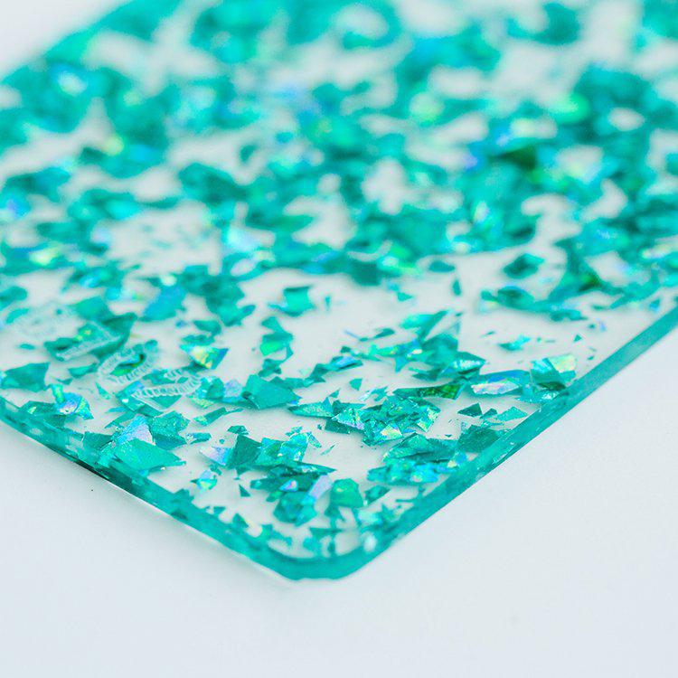 1/8" Glimmer Acrylic - Teal - COHn Acrylics