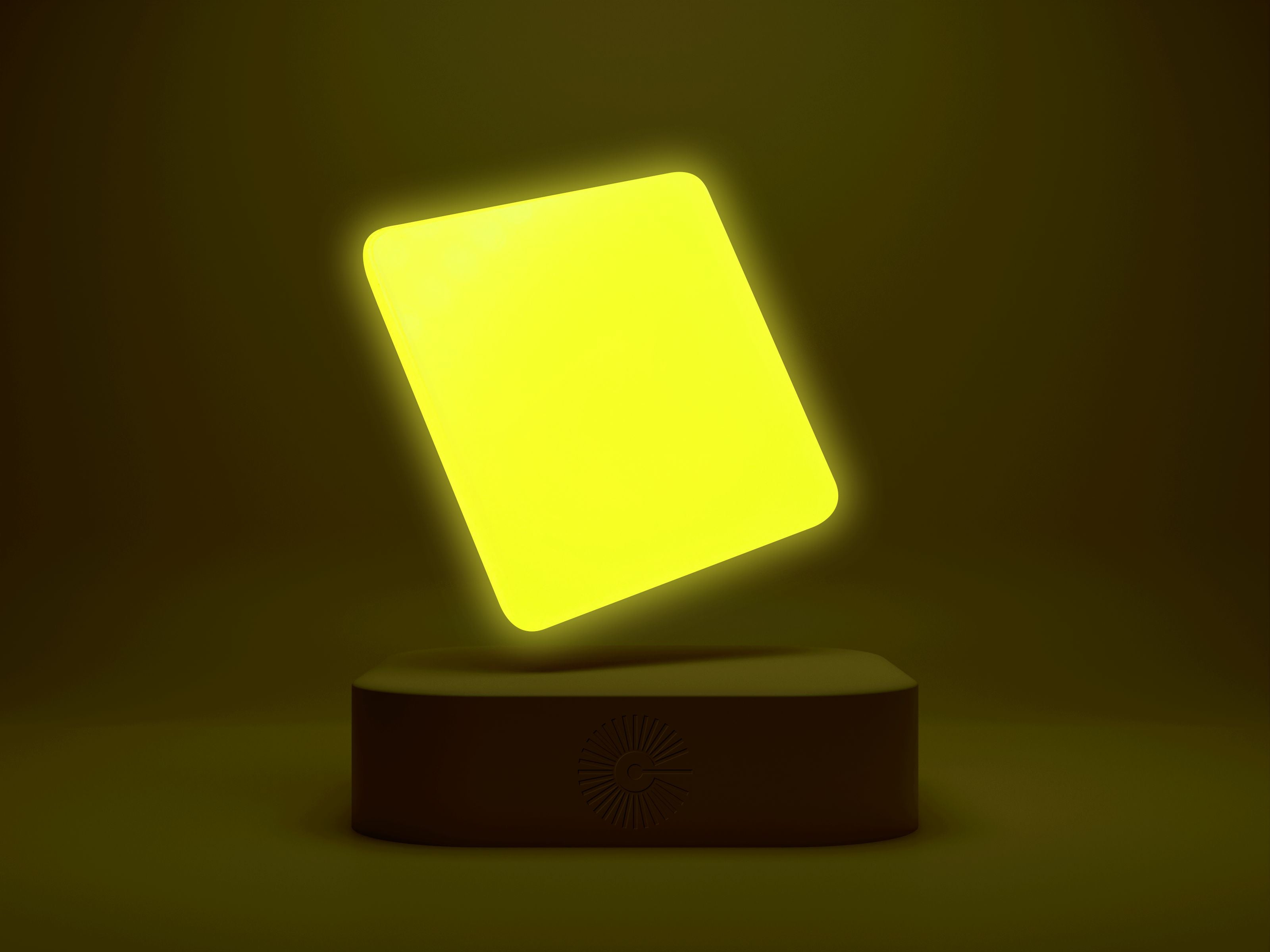 1/8" Glow in the Dark Acrylic - Flare (orange glow)
