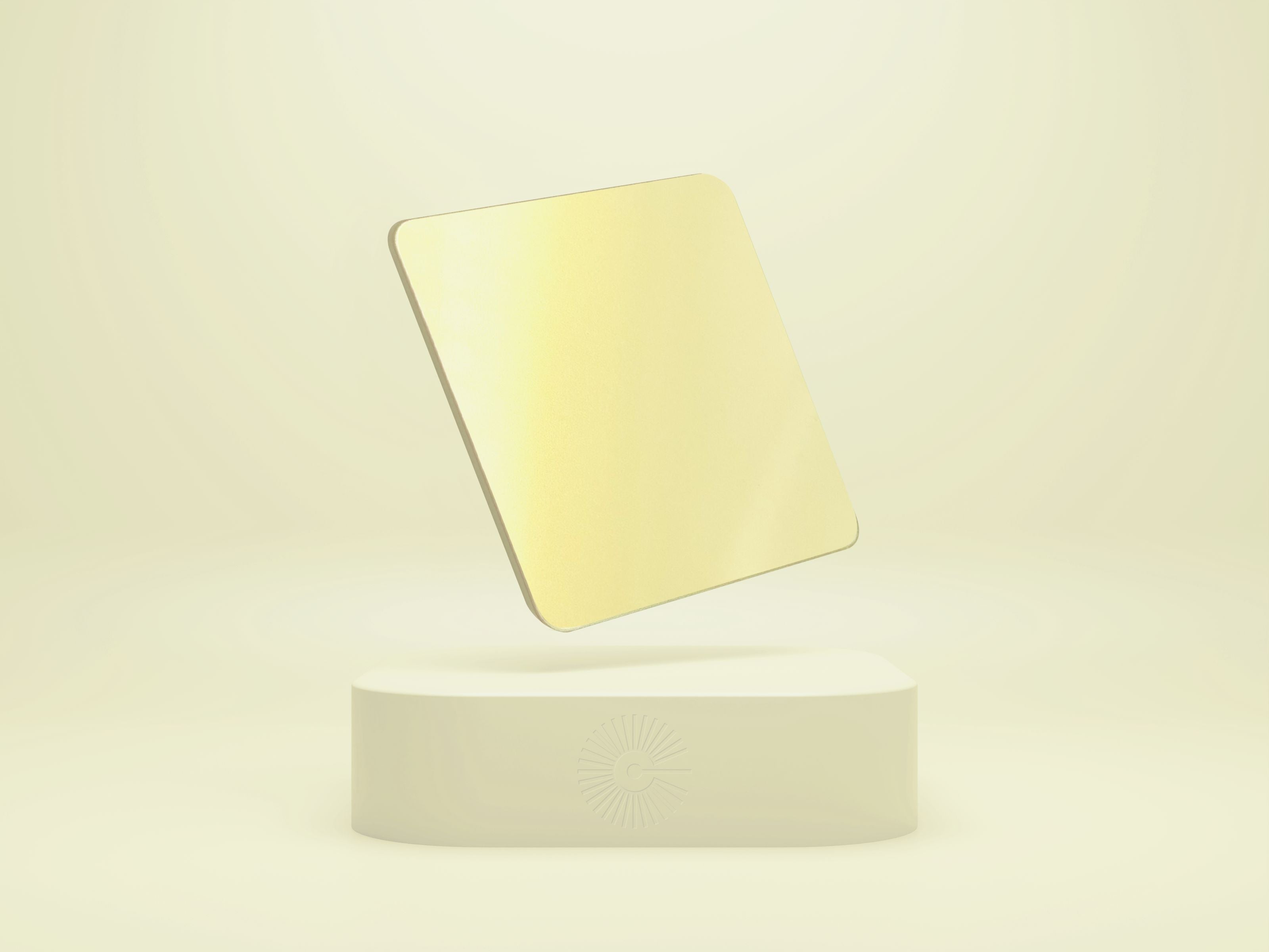 1/8" Iridescent Acrylic - Radiant Gold