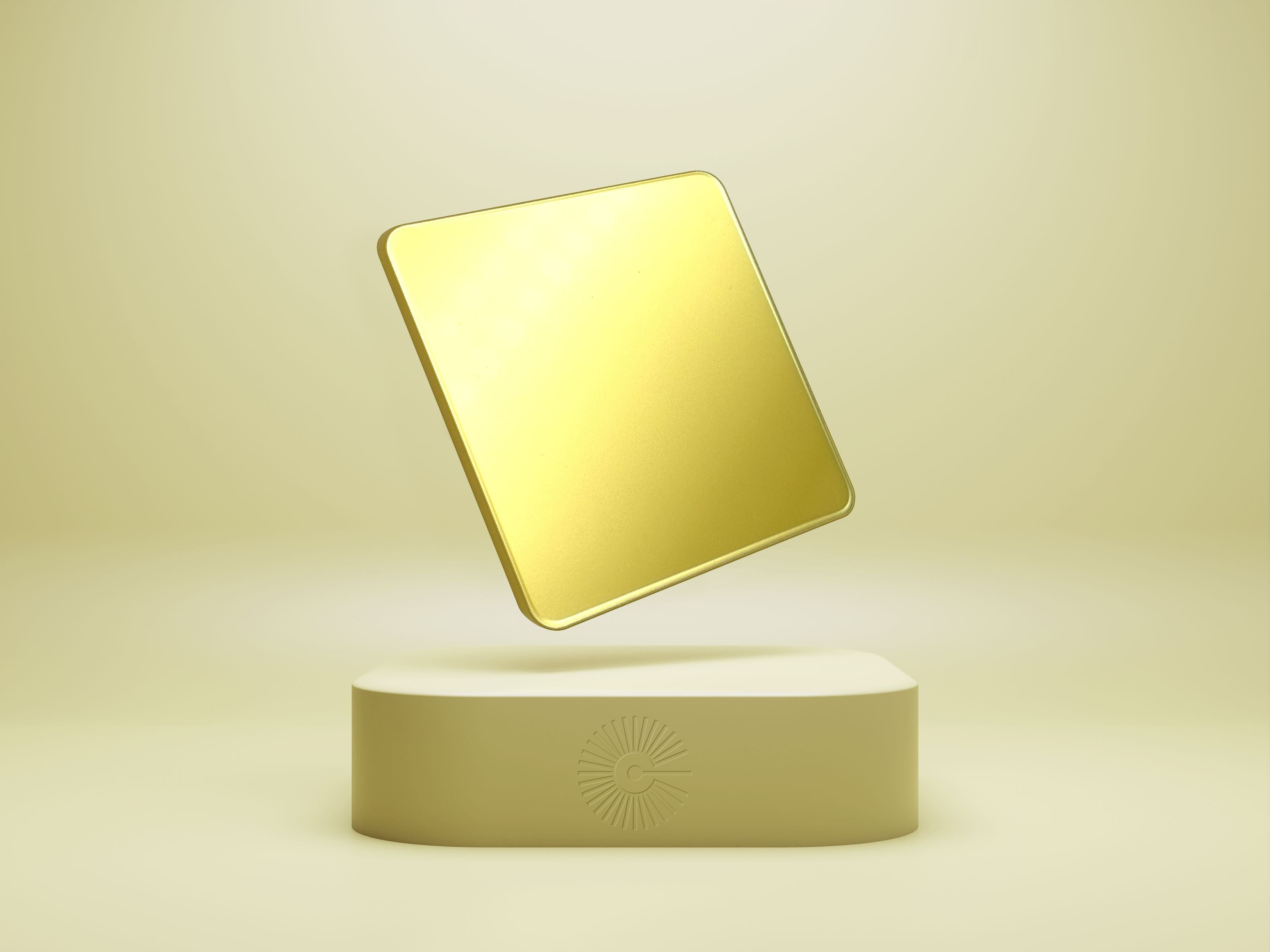 1/8" Metallic Acrylic - Yellow