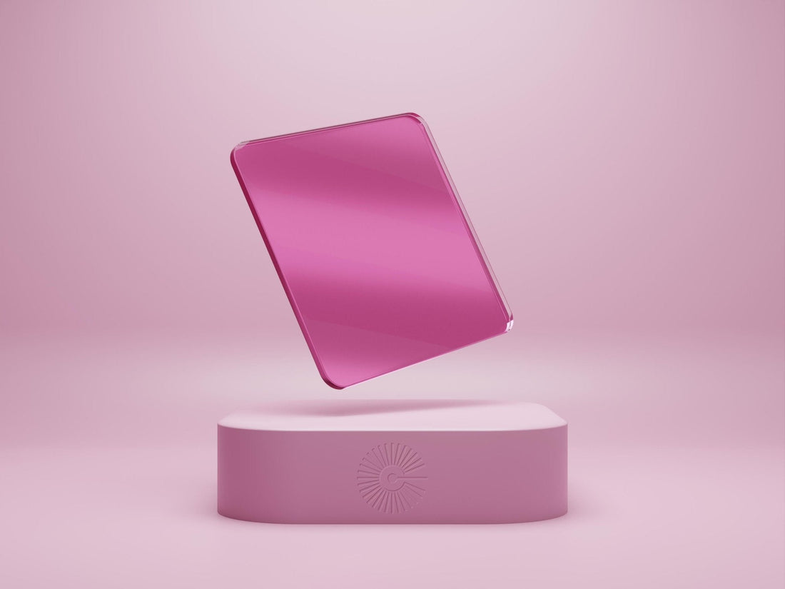 1/8” Mirror Acrylic - Pink - COHn Acrylics