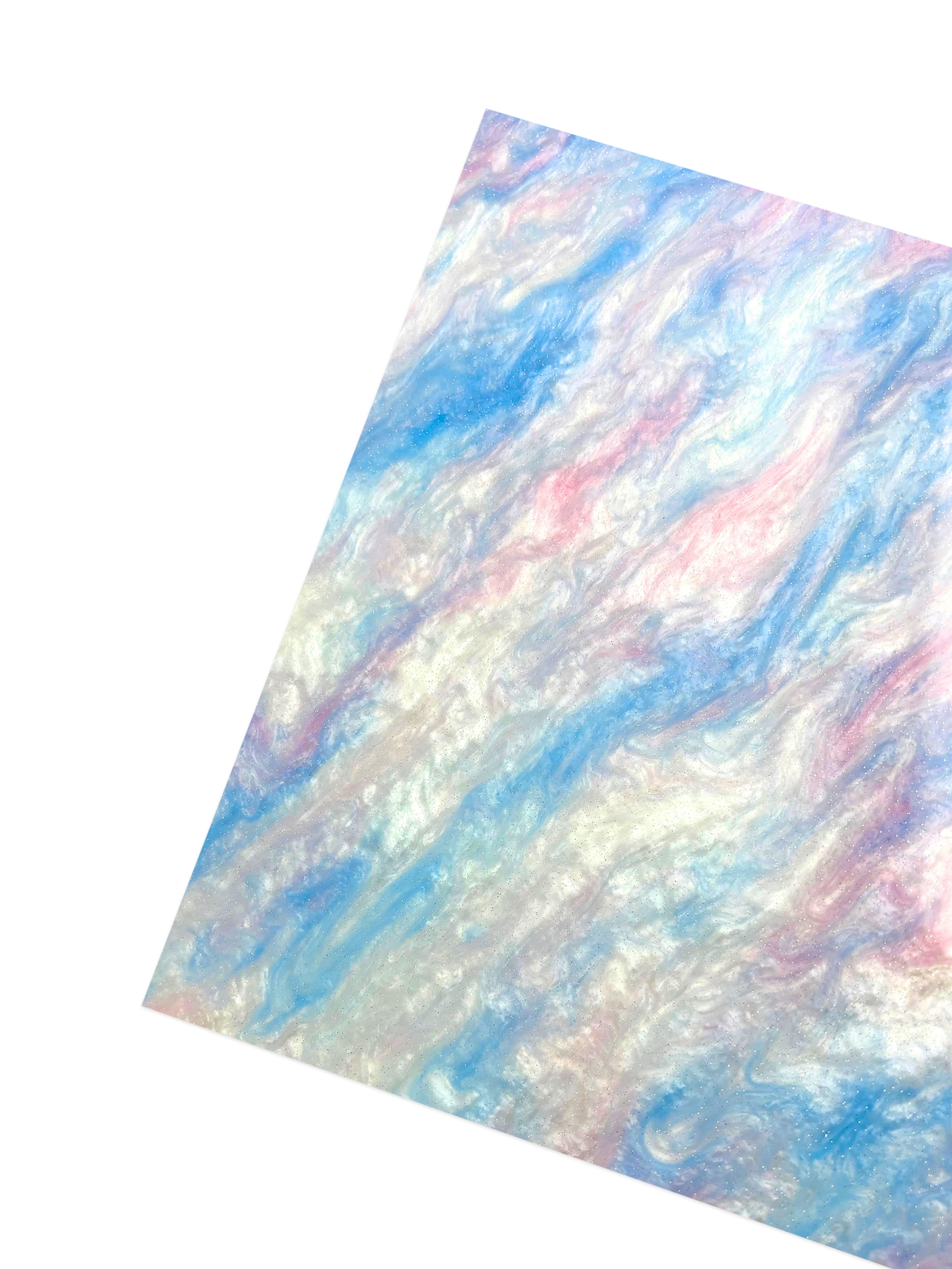 1/8" Pearl Acrylic - Cotton Candy