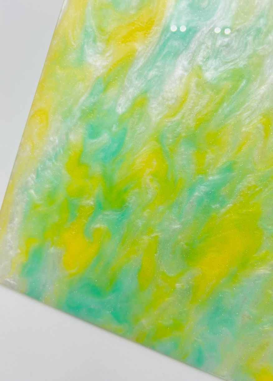 1/8" Pearl Acrylic - Lemon Soda