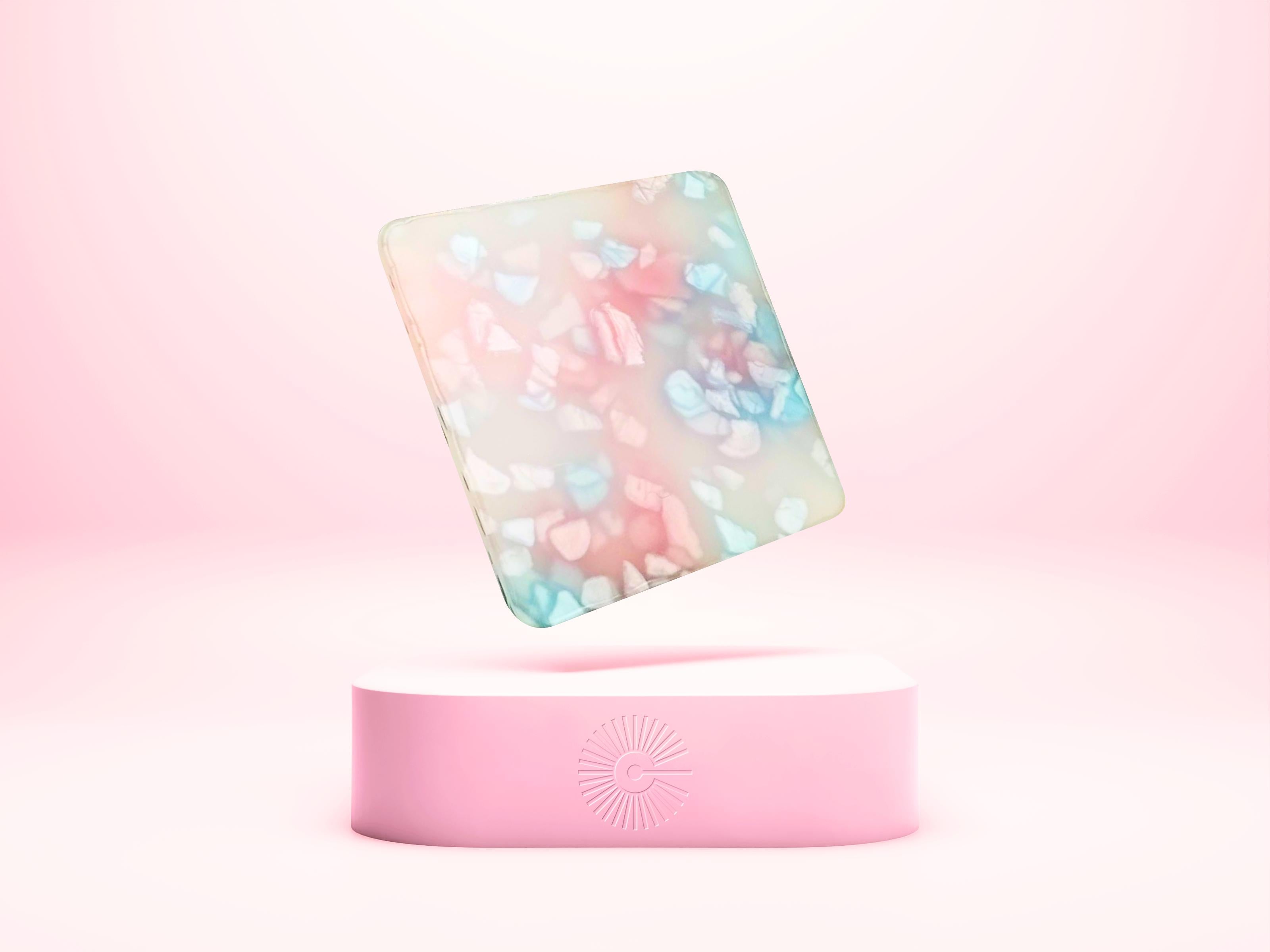 1/8" Terrazzo Acrylic - Jelly Quartz