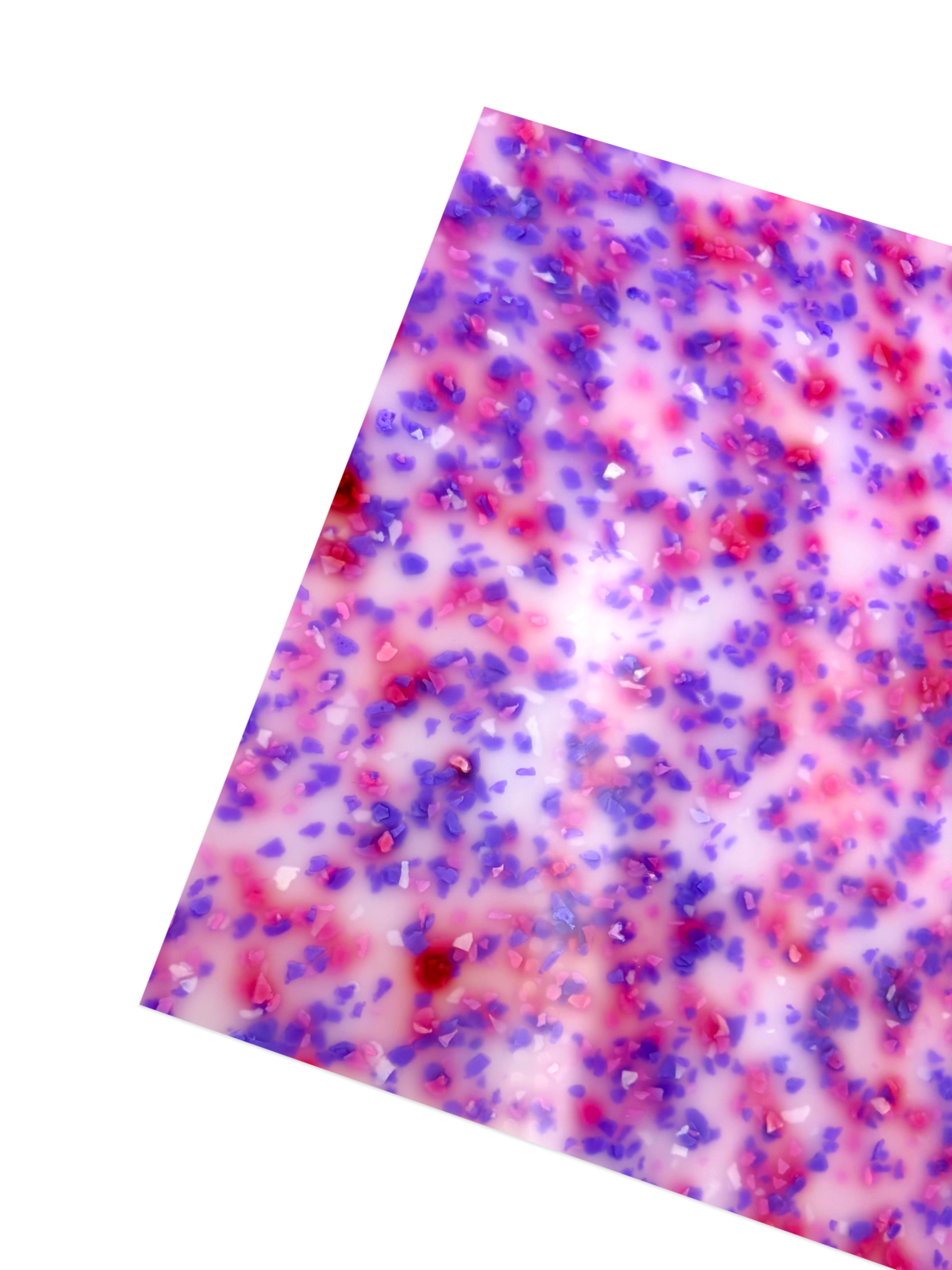 1/8" Terrazzo Acrylic - Twilight Bloom