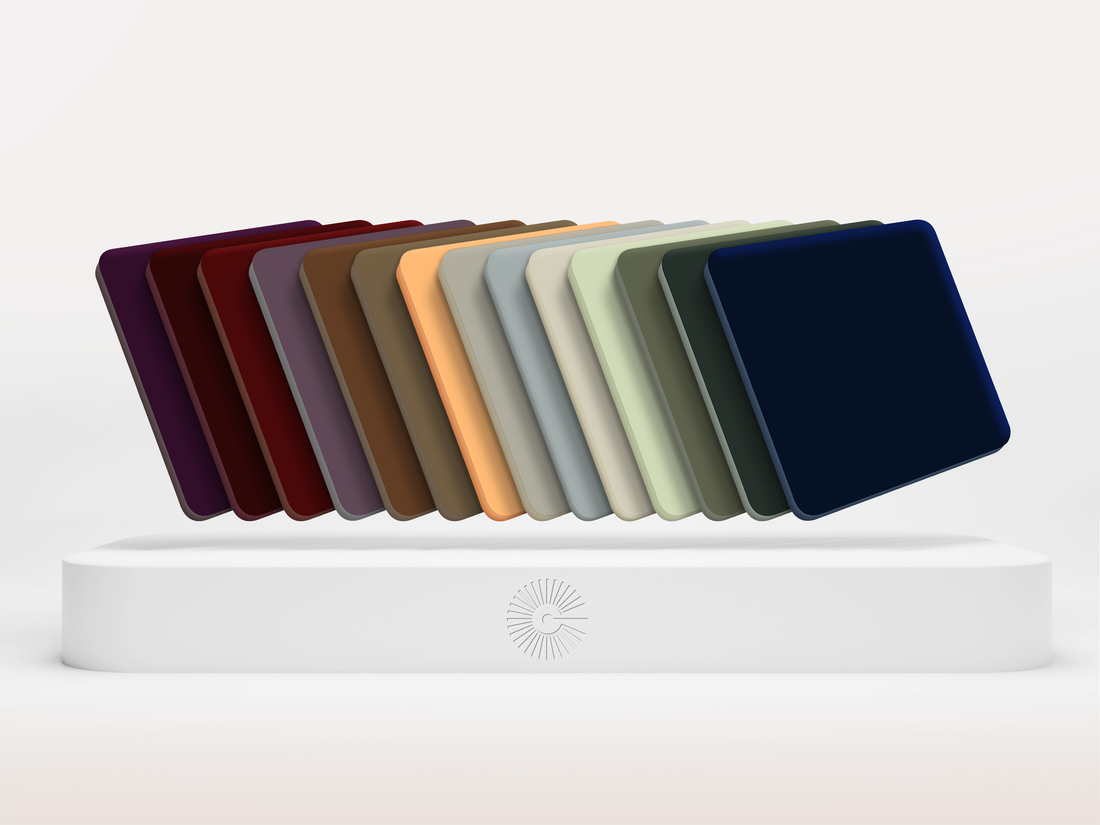 2"x2" Sample Bundle - (x12) Earth Toned Acrylics