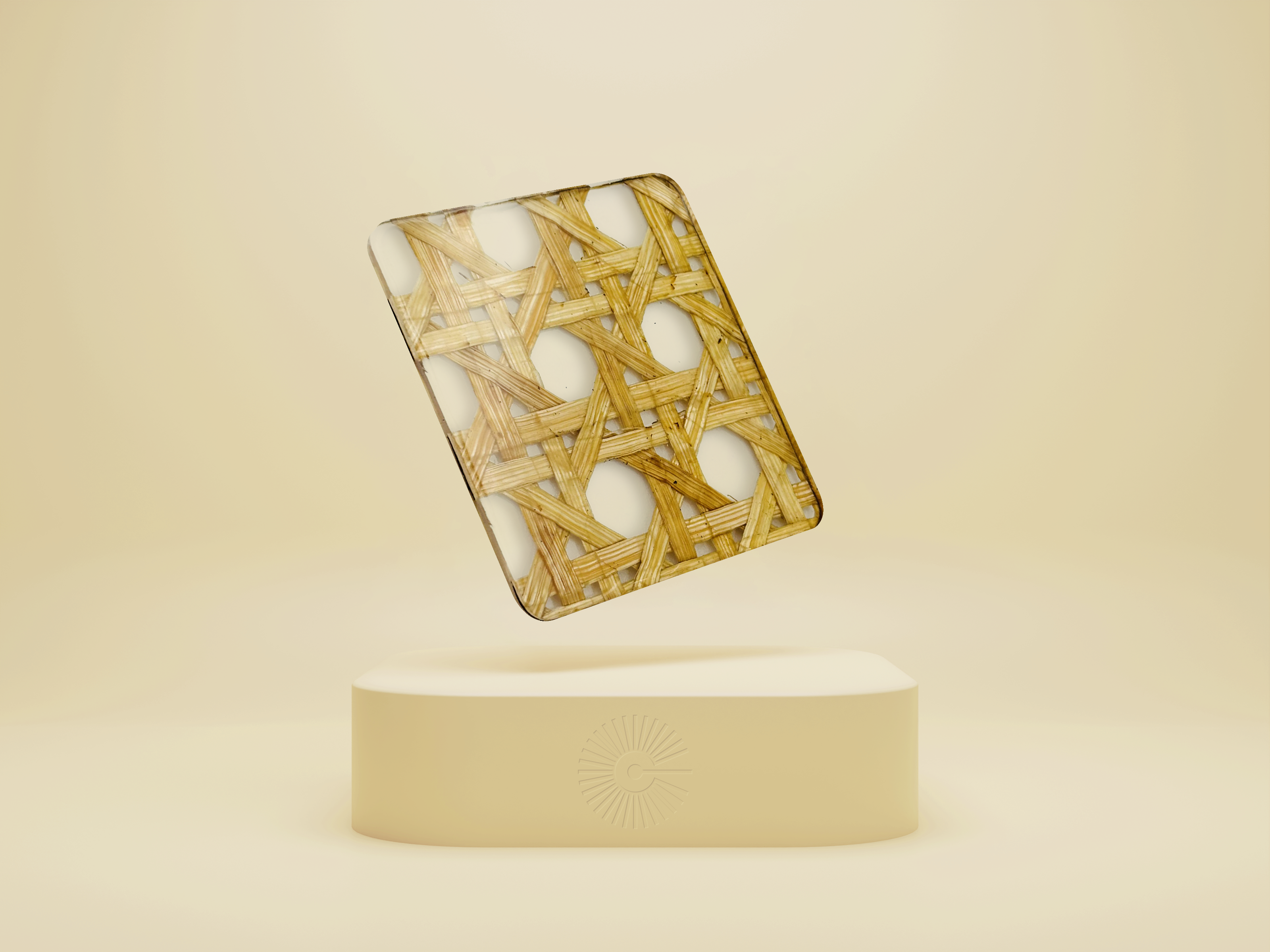 Pattern Acrylic Sheet - Rattan