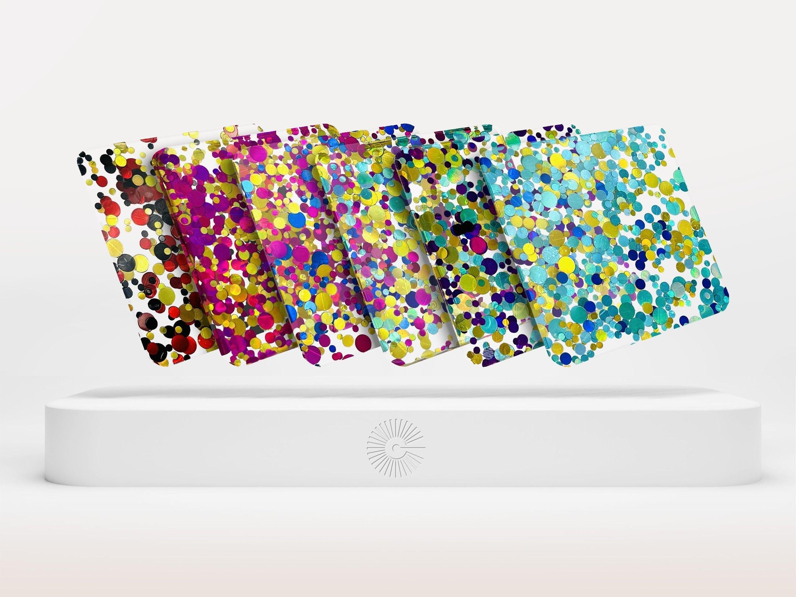 Confetti Acrylic Sheets - COHn Acrylics
