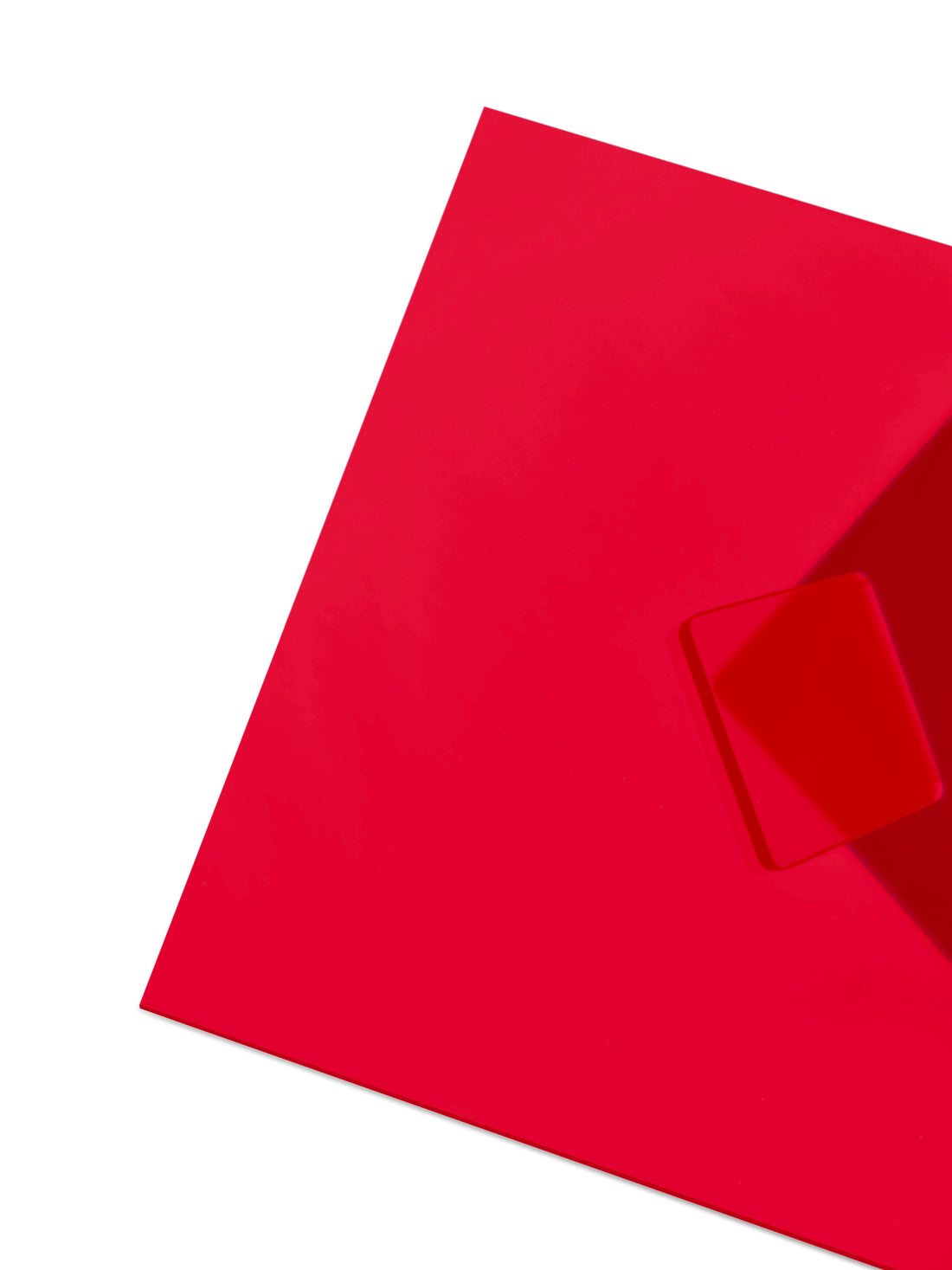 1/8” Clear Colour Acrylic - Red
