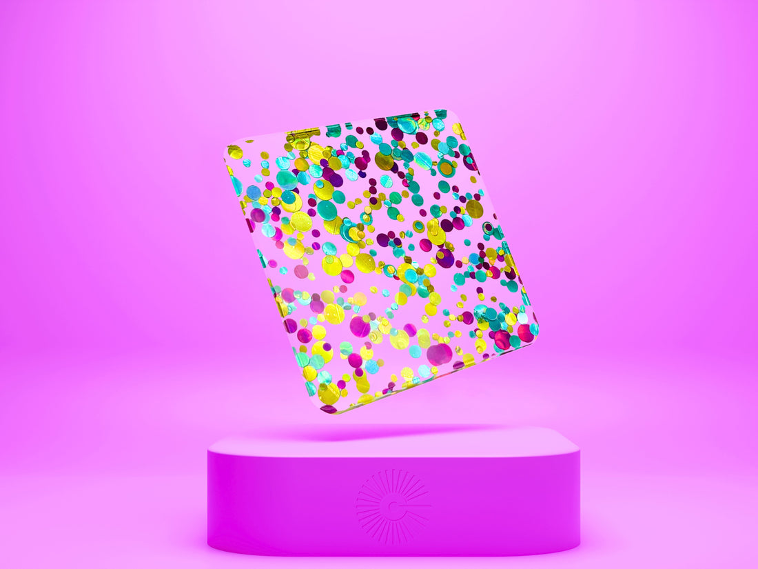 1/8" Confetti Acrylic - Starry Sky (to be discontinued)