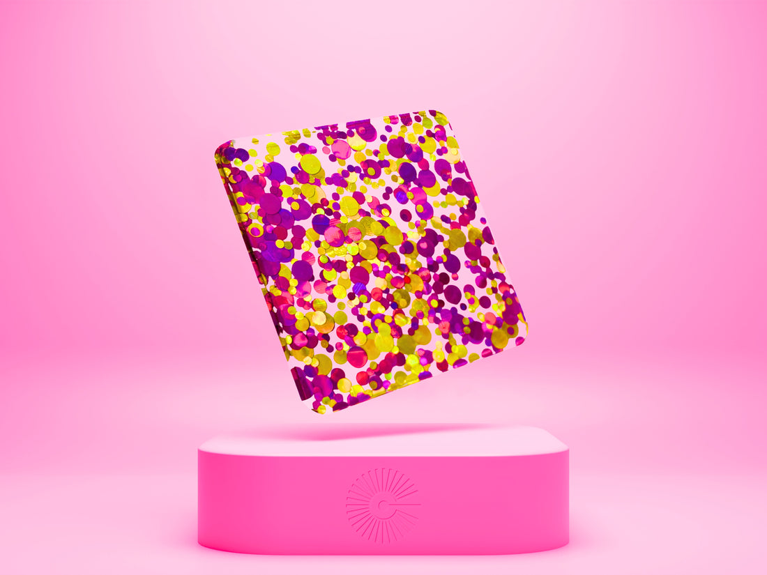 1/8" Confetti Acrylic - Sunrise