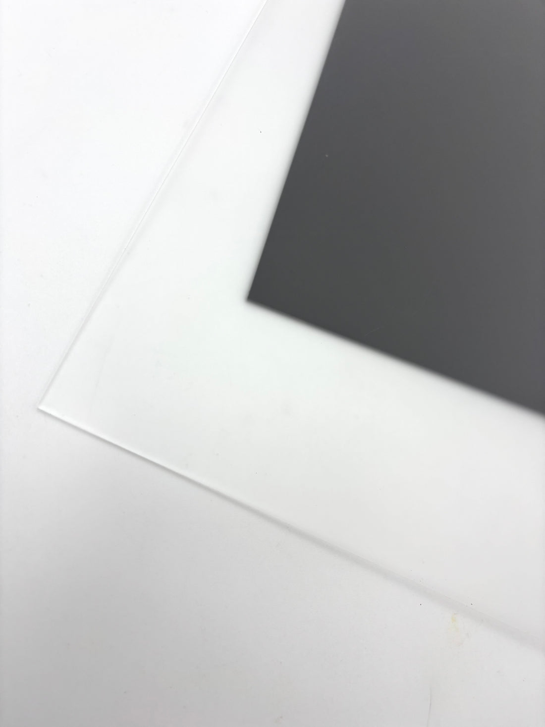1/8" Frosted Acrylic - Clear
