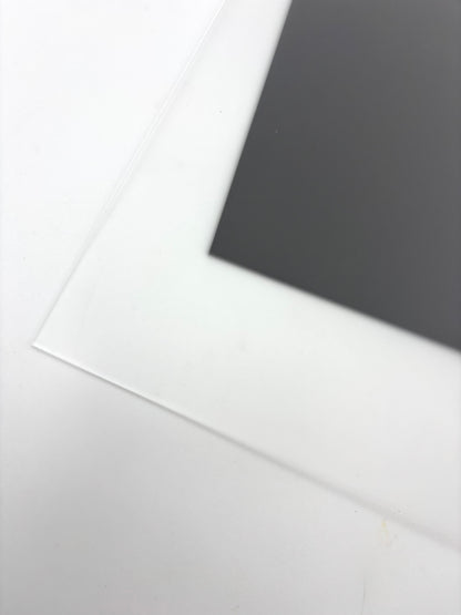 1/8" Frosted Acrylic - Clear