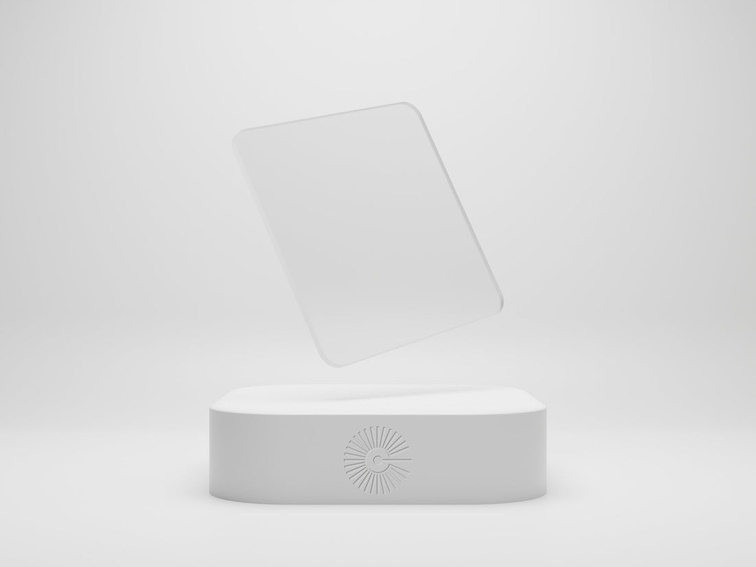 1/8" Frosted Acrylic - Clear - COHn Acrylics