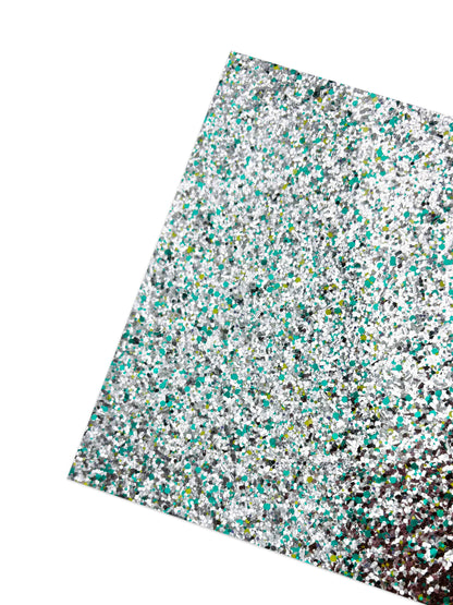 1/8" Funky Glitter Acrylic - Midnight Fireworks