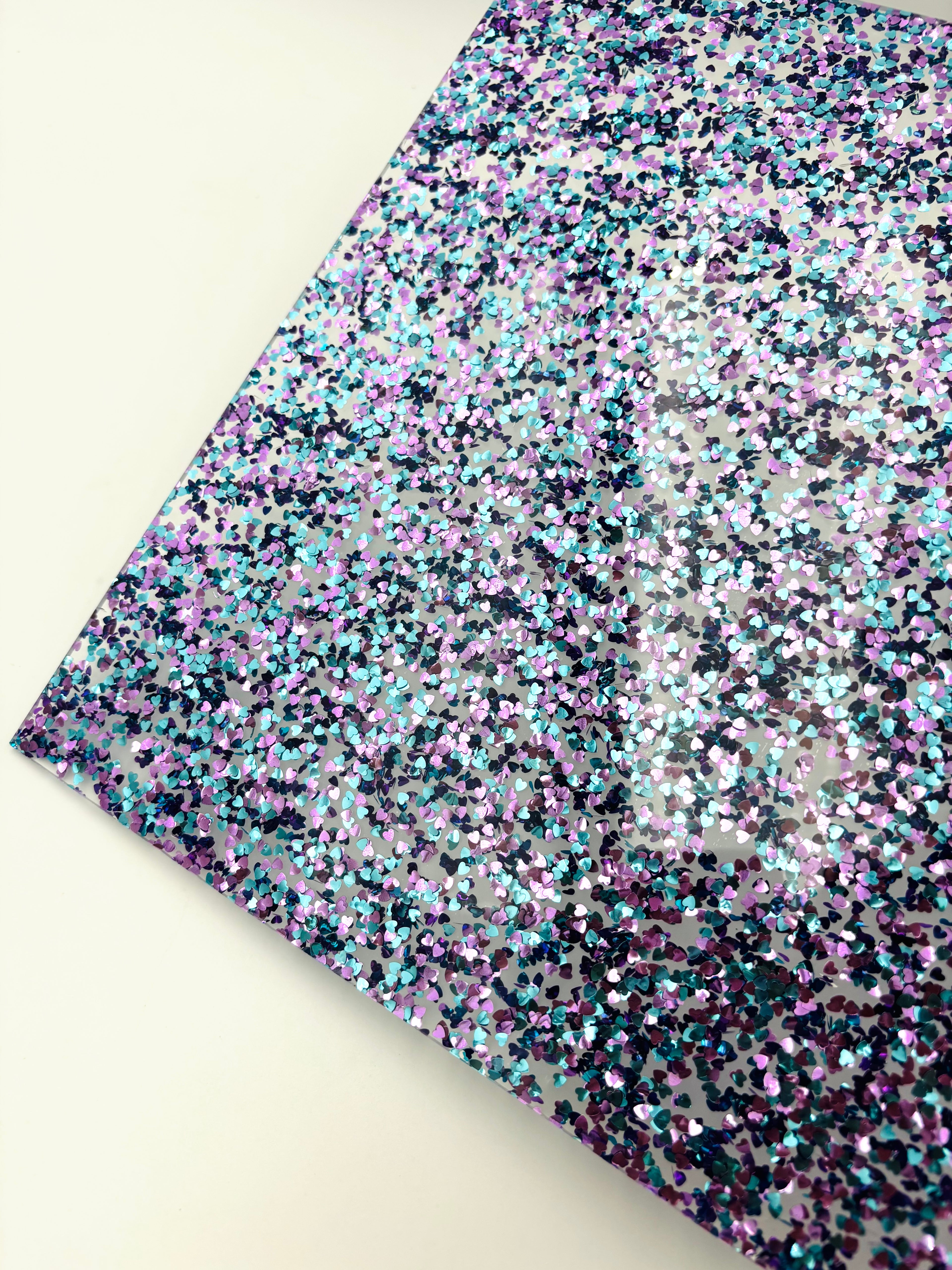 1/8" Funky Glitter Acrylic - Night Crush