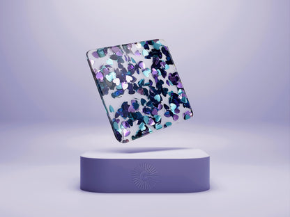 1/8&quot; Funky Glitter Acrylic - Night Crush