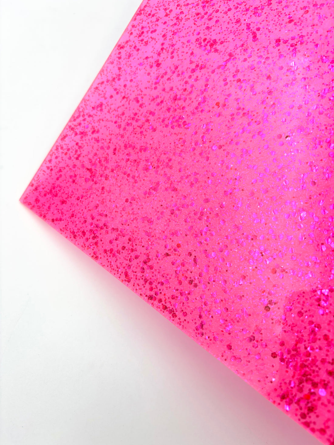 1/8" Funky Glitter Acrylic - Strawberry Season