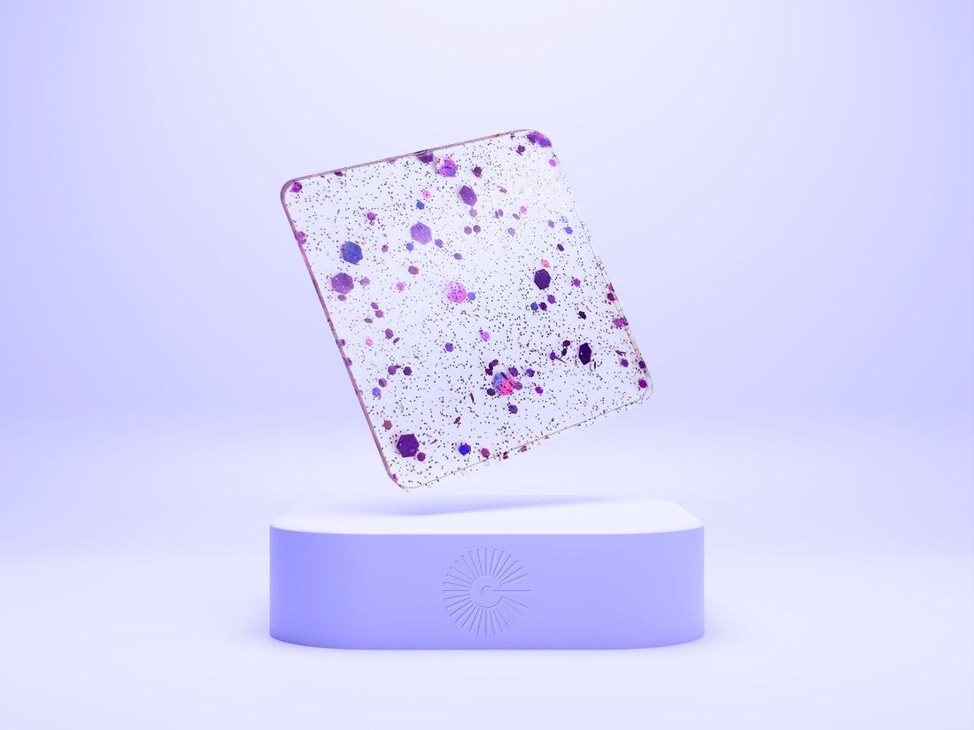 1/8&quot; Gemstones Acrylic - Amethyst