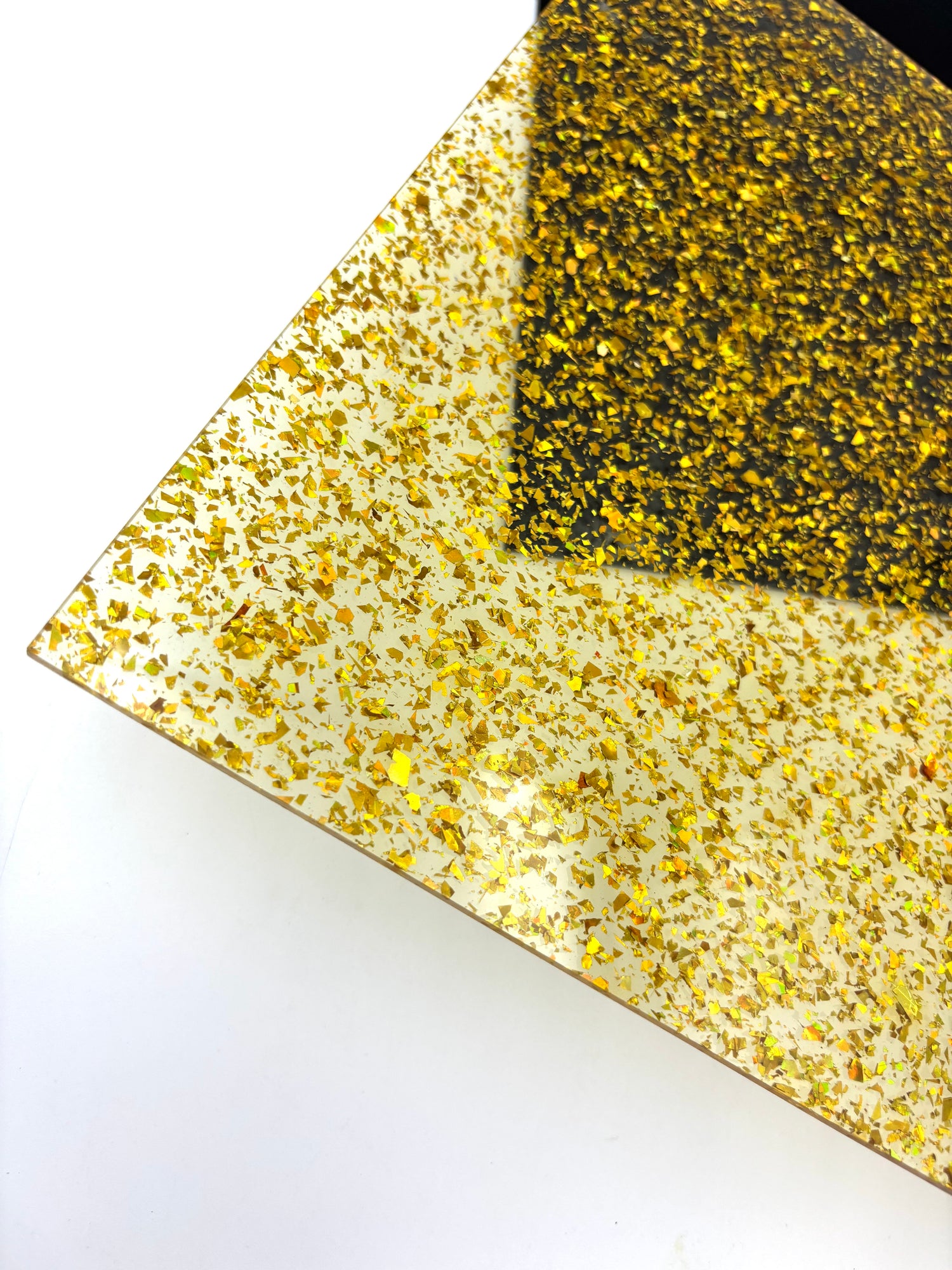 1/8” Glimmer Acrylic - Gold
