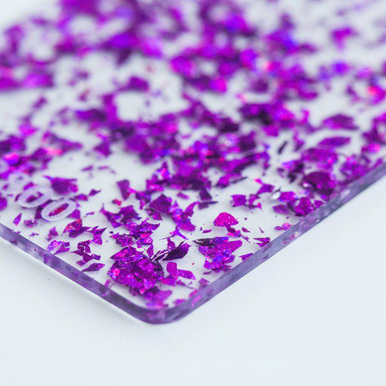 1/8” Glimmer Acrylic - Lavender - COHn Acrylics