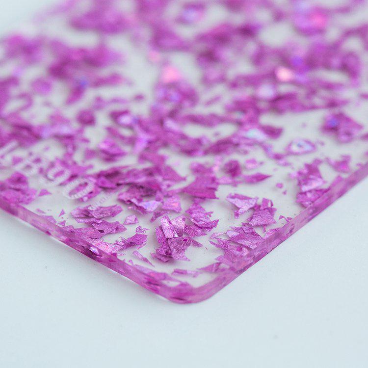 1/8&quot; Glimmer Acrylic - Orchid - COHn Acrylics