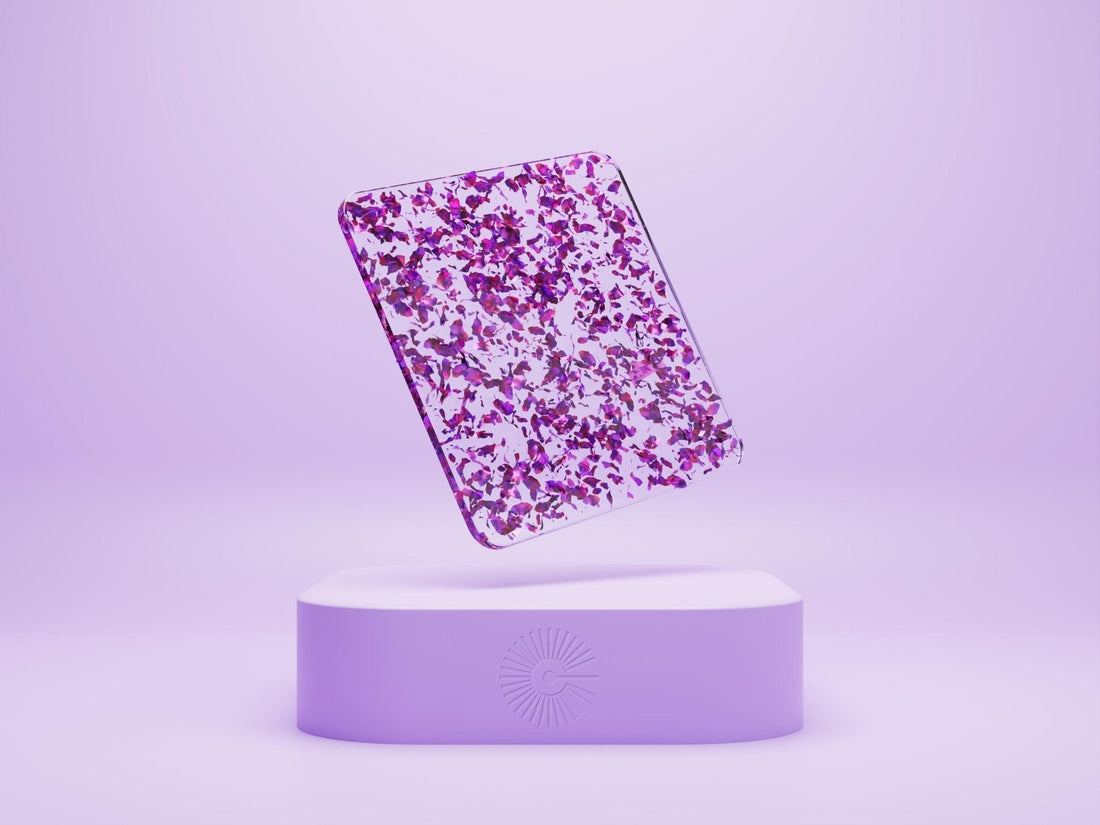 1/8&quot; Glimmer Acrylic - Orchid - COHn Acrylics