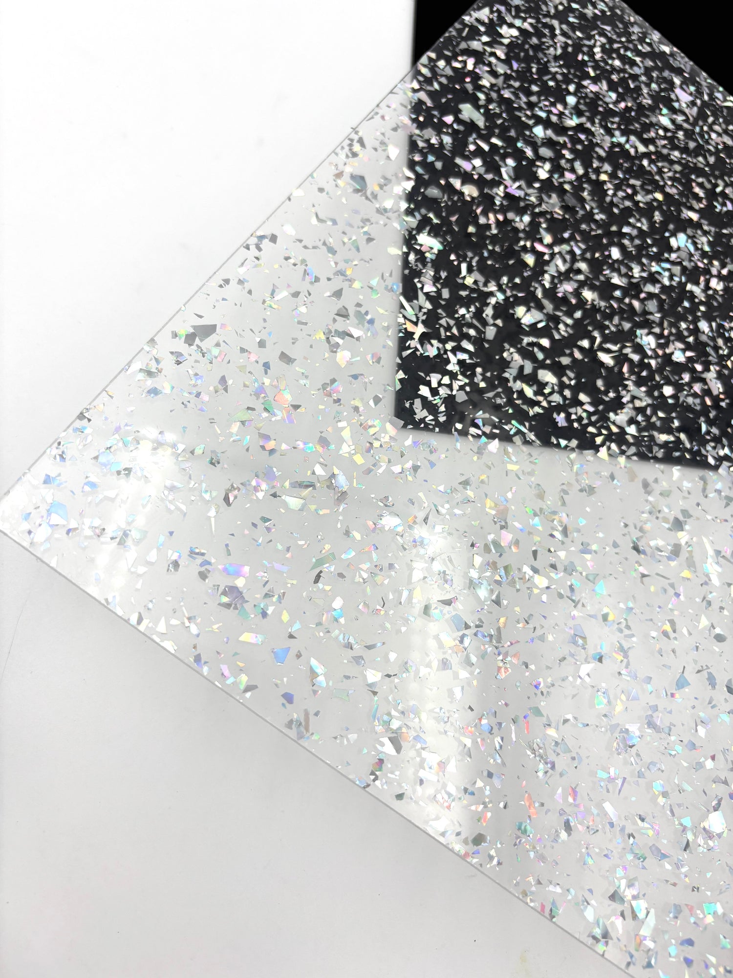 1/8" Glimmer Acrylic - Silver