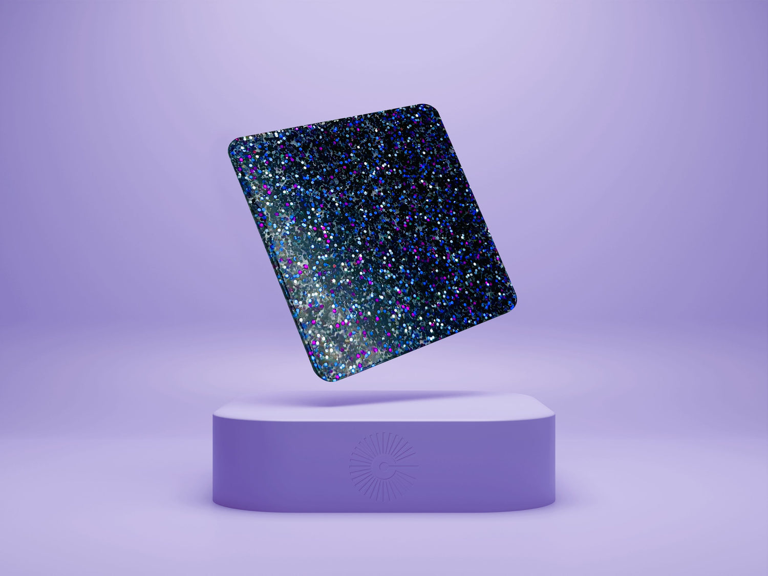 1/8” Glitter Acrylic - Chaos Purple - COHn Acrylics