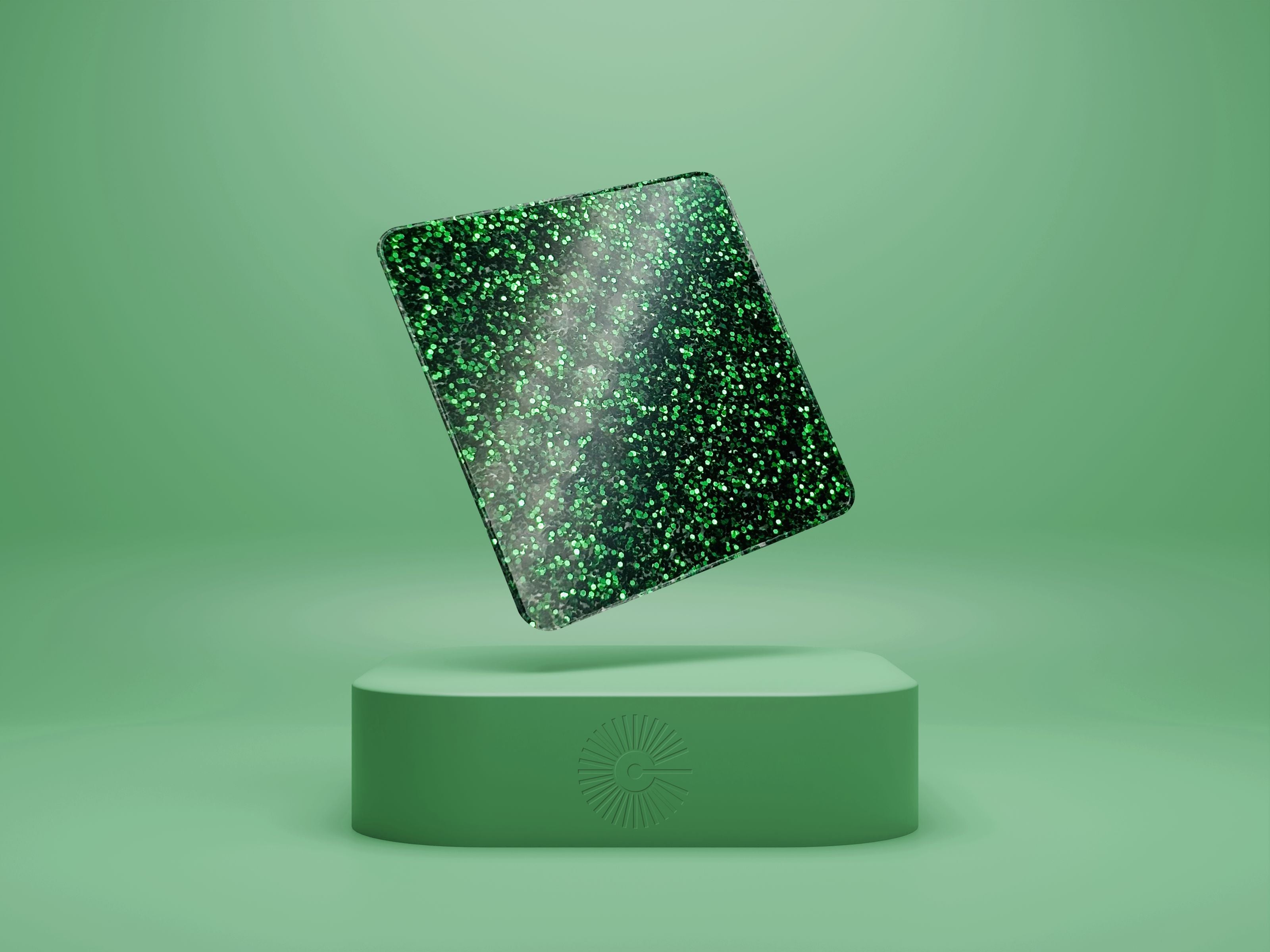 1/8” Glitter Acrylic - Green