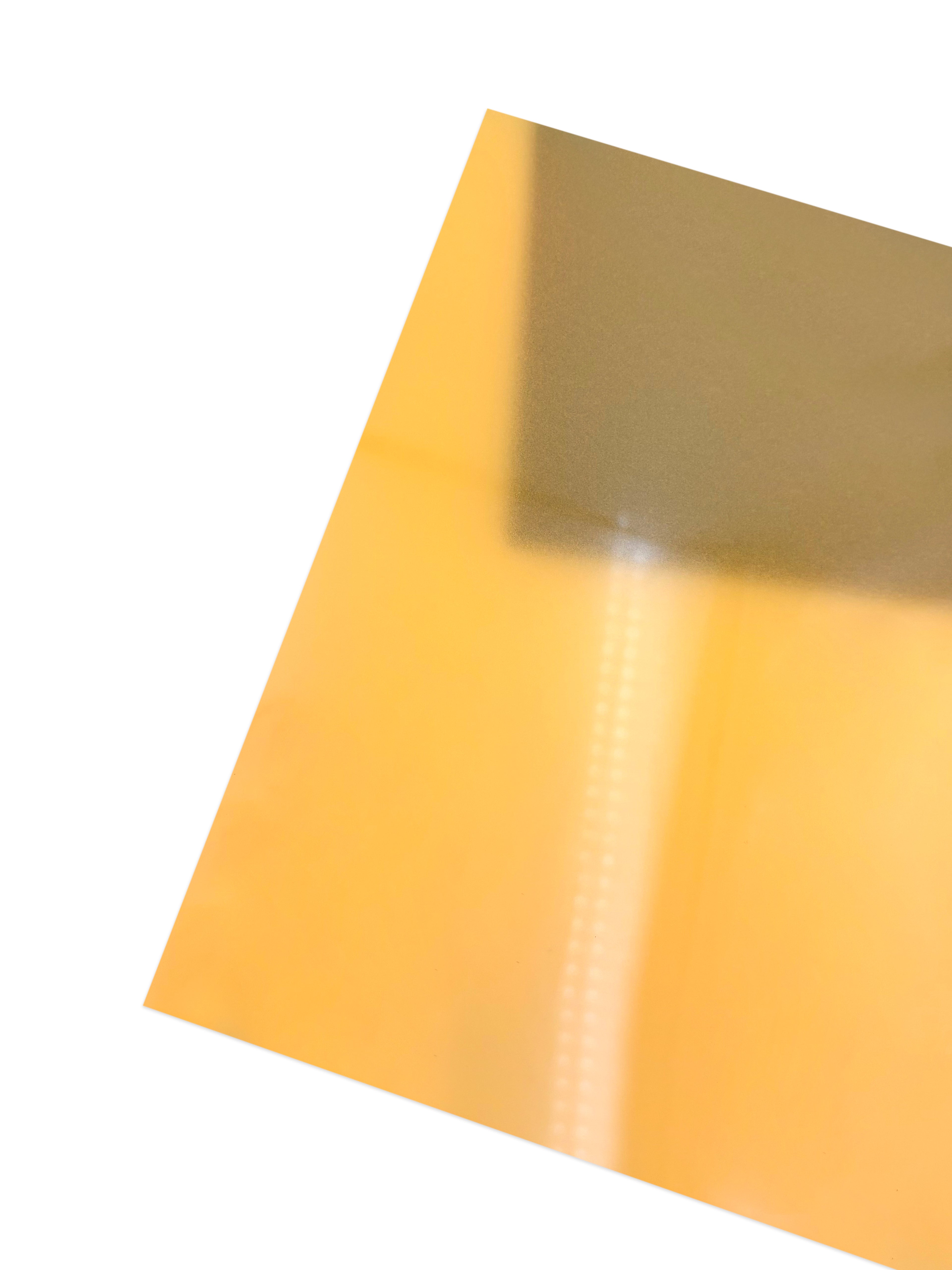 1/8" Glow in the Dark Acrylic - Flare (orange glow)