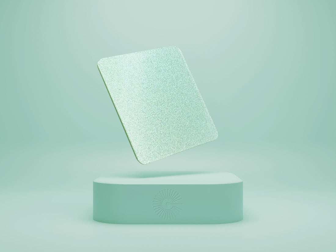 1/8" Iridescent Shimmer Acrylic - Pale Green