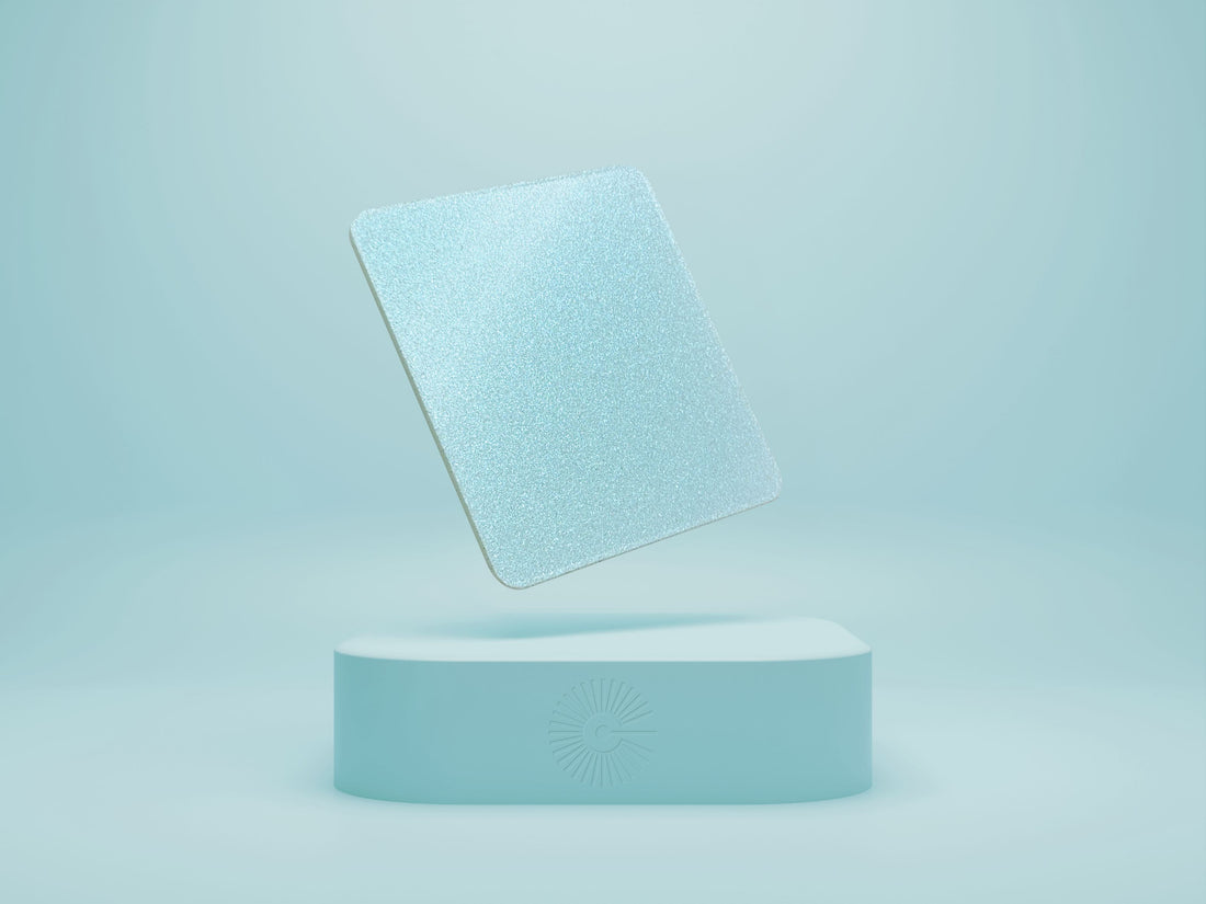 1/8" Iridescent Shimmer Acrylic - Pale Teal