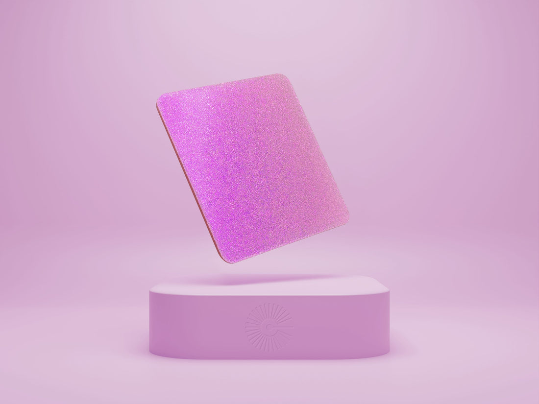 1/8" Iridescent Shimmer Acrylic - Pink