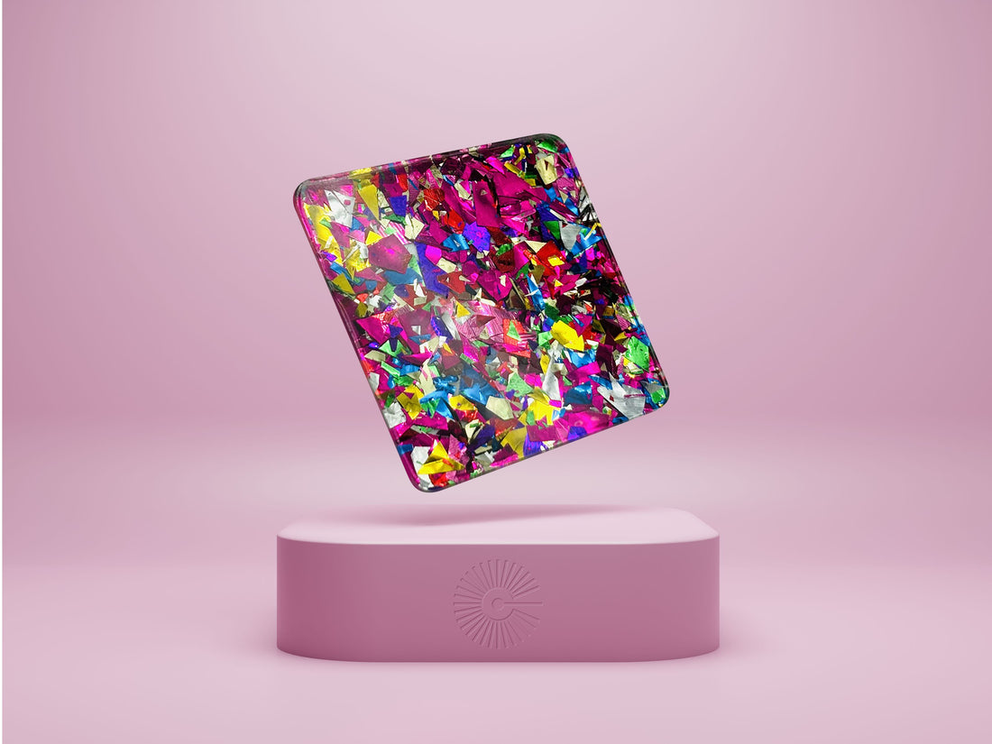 1/8" Kaleidos Acrylic - Prismatica Pink