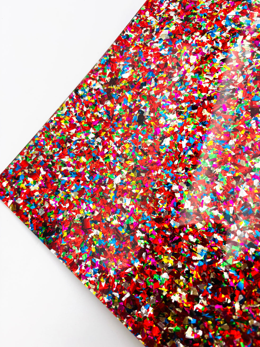 1/8" Kaleidos Acrylic - Sunburst Red