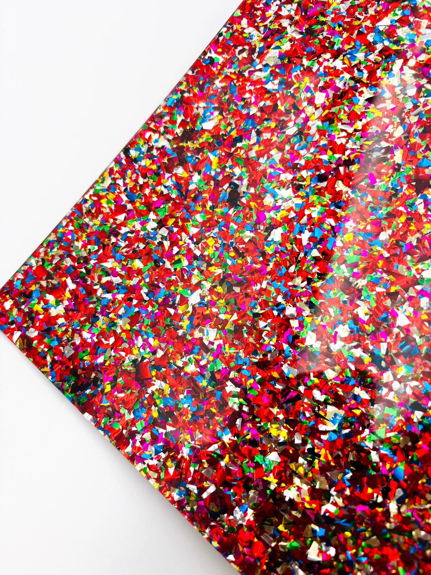1/8" Kaleidos Acrylic - Sunburst Red