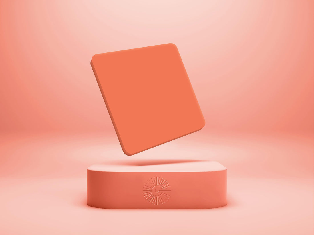 1/8&quot; Pastel Acrylic - Clementine Zest