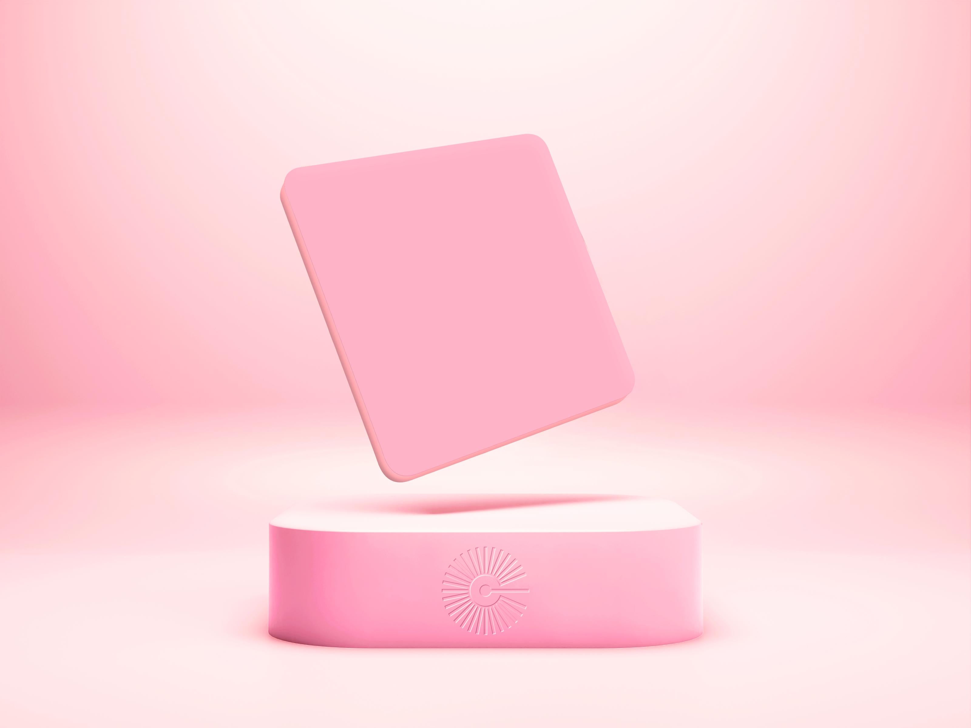 1/8&quot; Pastel Acrylic - Rose