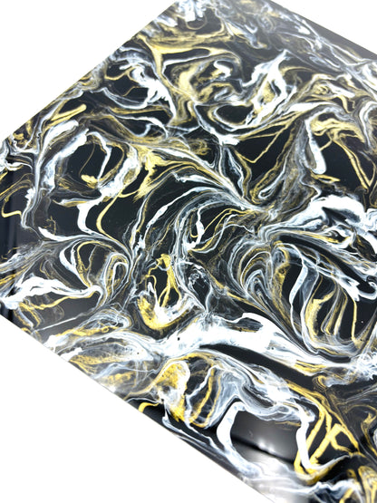 1/8" Pattern Acrylic - Black Jasper