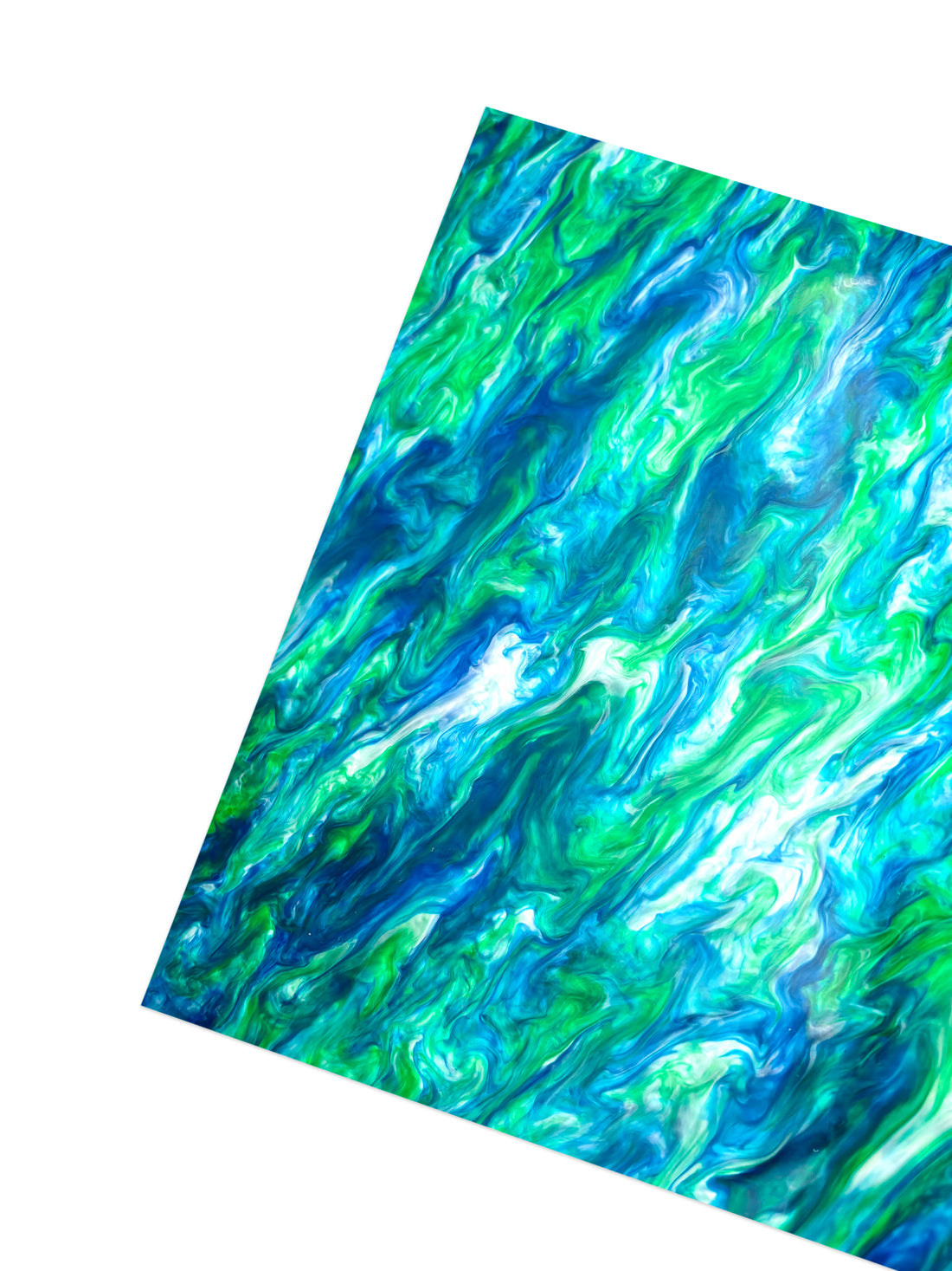1/8" Pearl Acrylic - Blue Planet