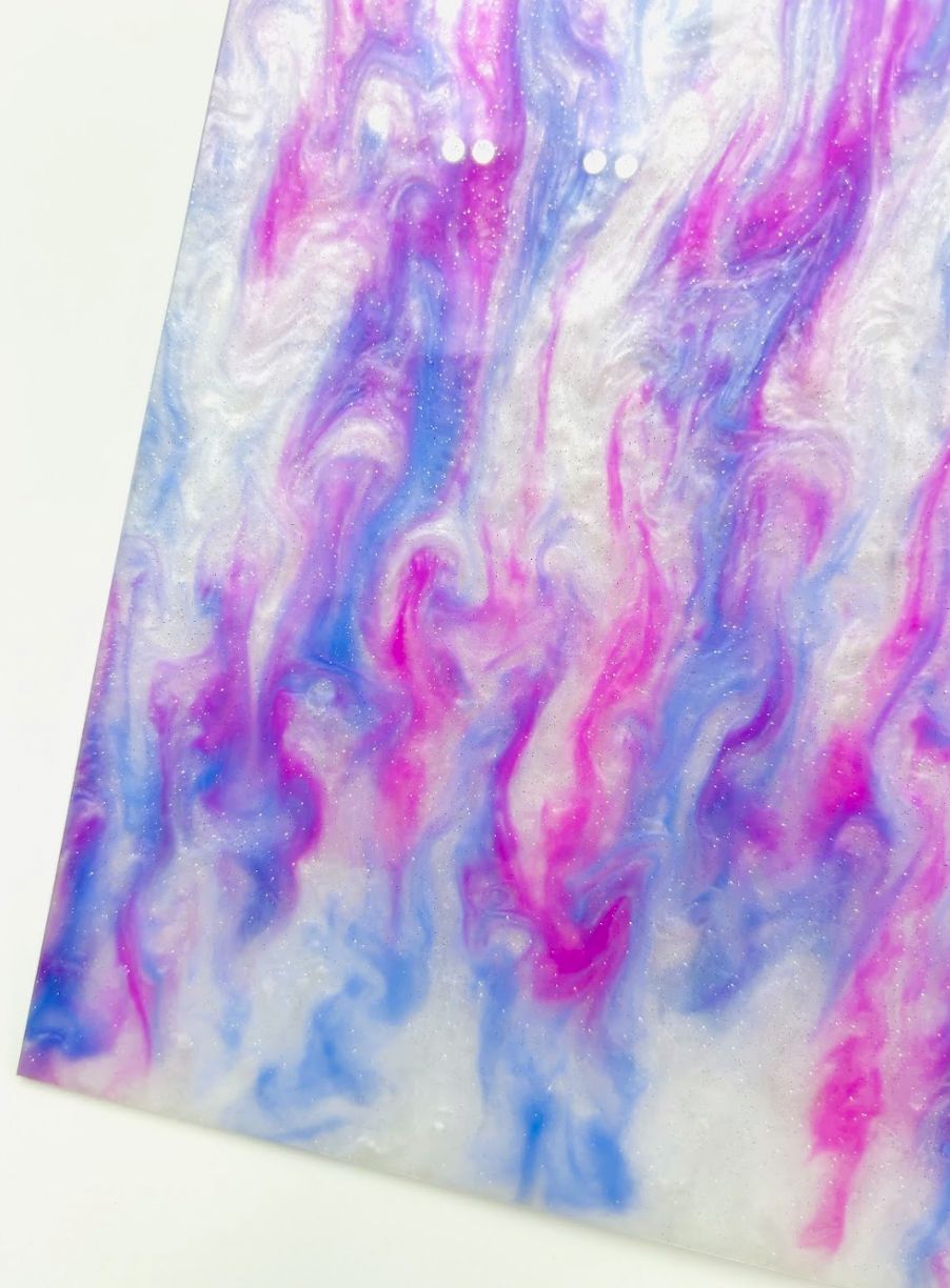 1/8&quot; Pearl Acrylic - Blueberry Lavender